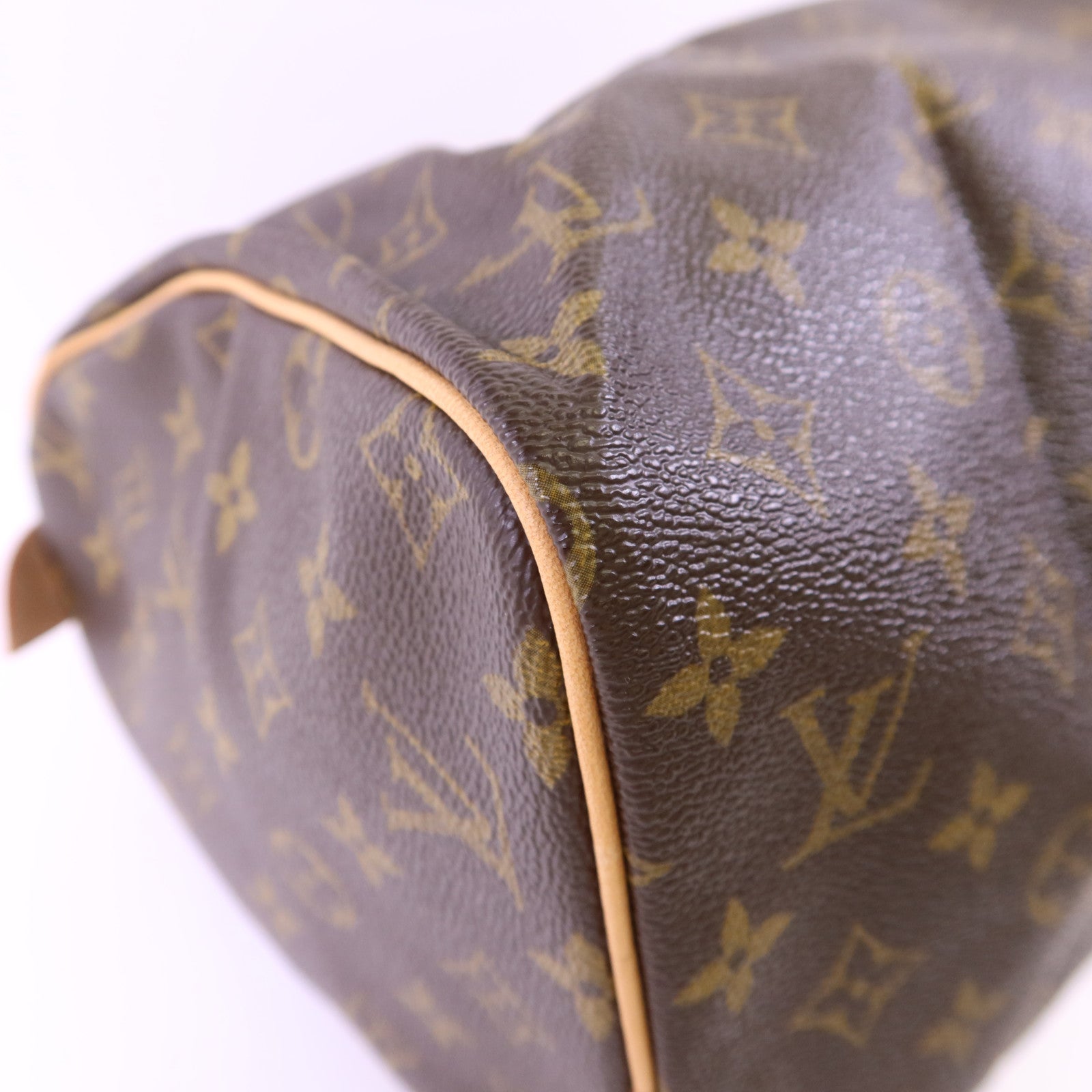 LOUIS VUITTON Monogram Speedy 30金扣手挽袋