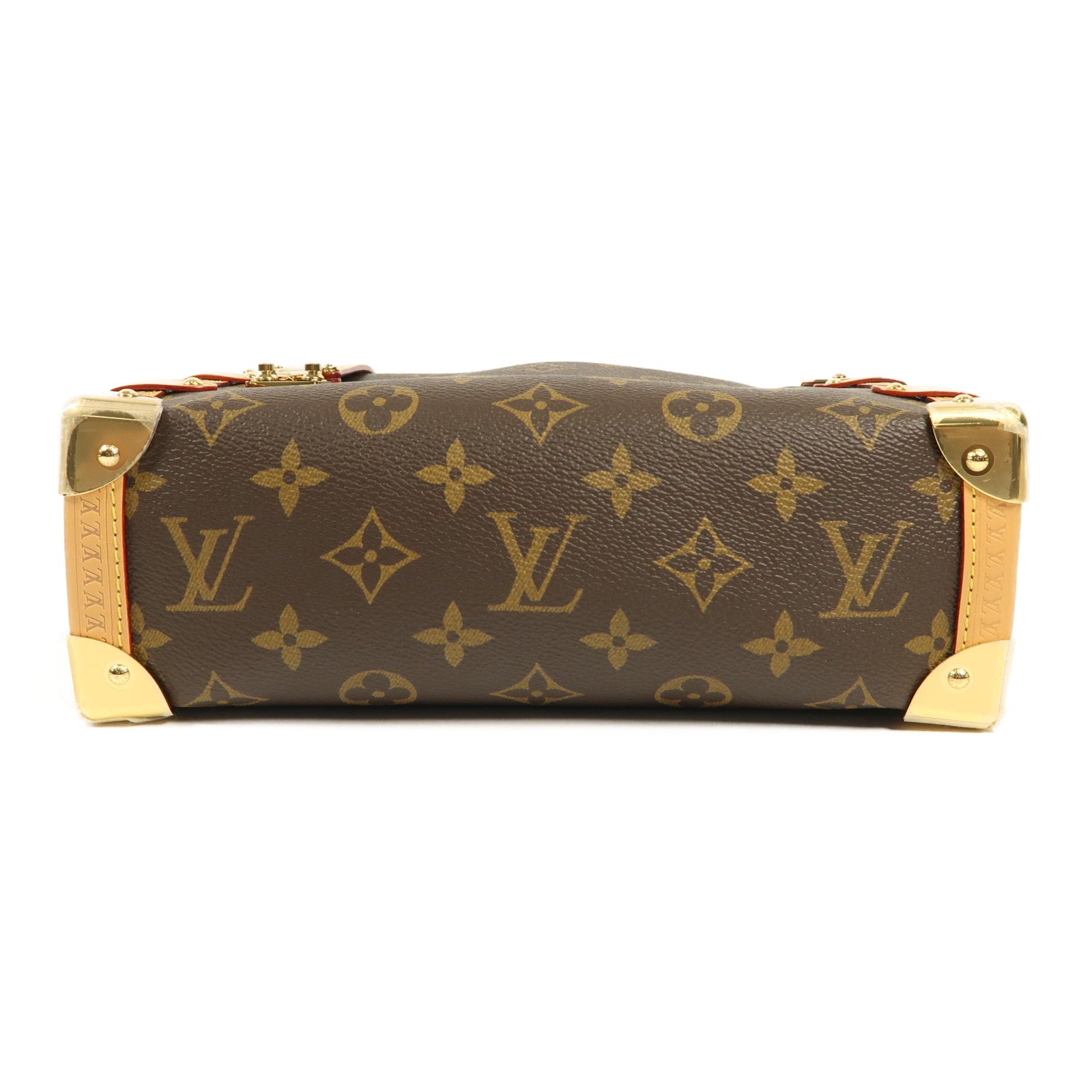 LOUIS VUITTON LV GHW Side Trunk 2way Shoulder Bag M46358 Monogram Brown
