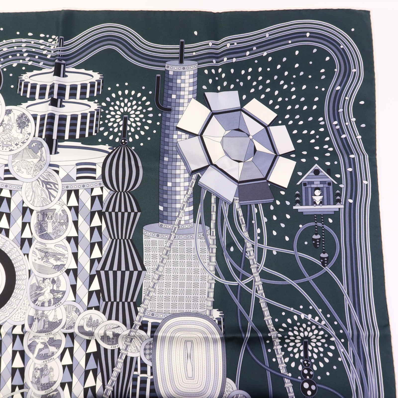 HERMES 絲質Scarf絲巾