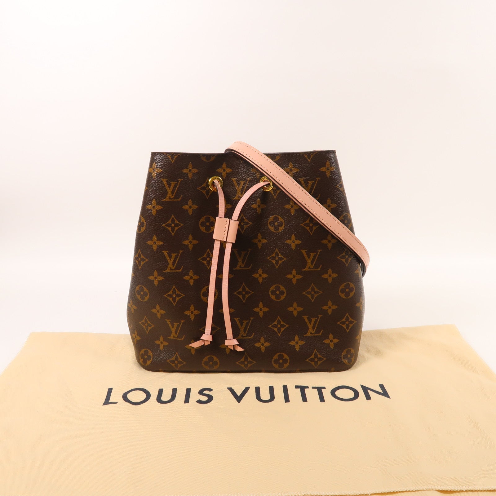 LOUIS VUITTON Monogram Neo Noe金扣手挽肩背兩用袋