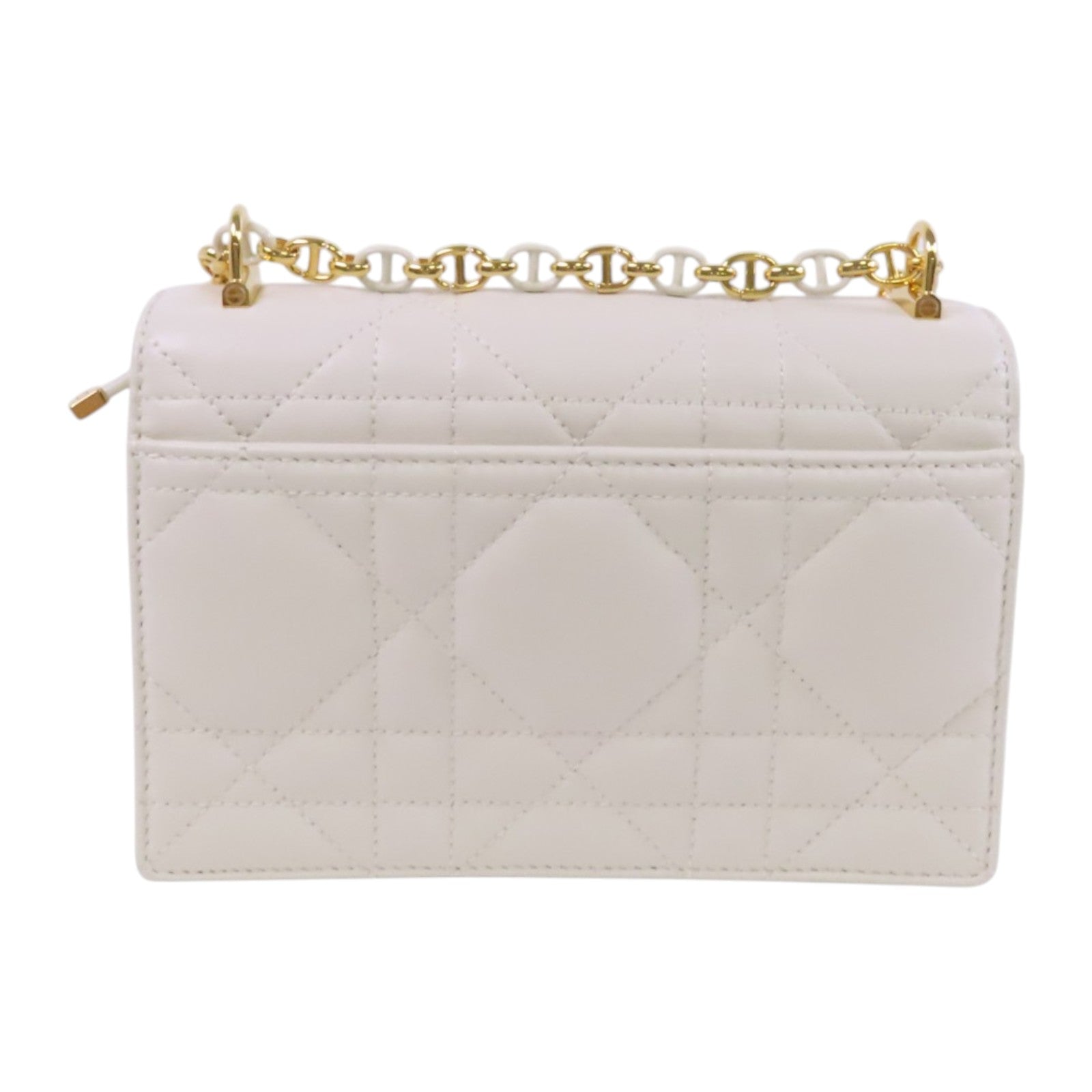 Dior 羊皮皮革Miss Caro金扣鏈帶肩背袋