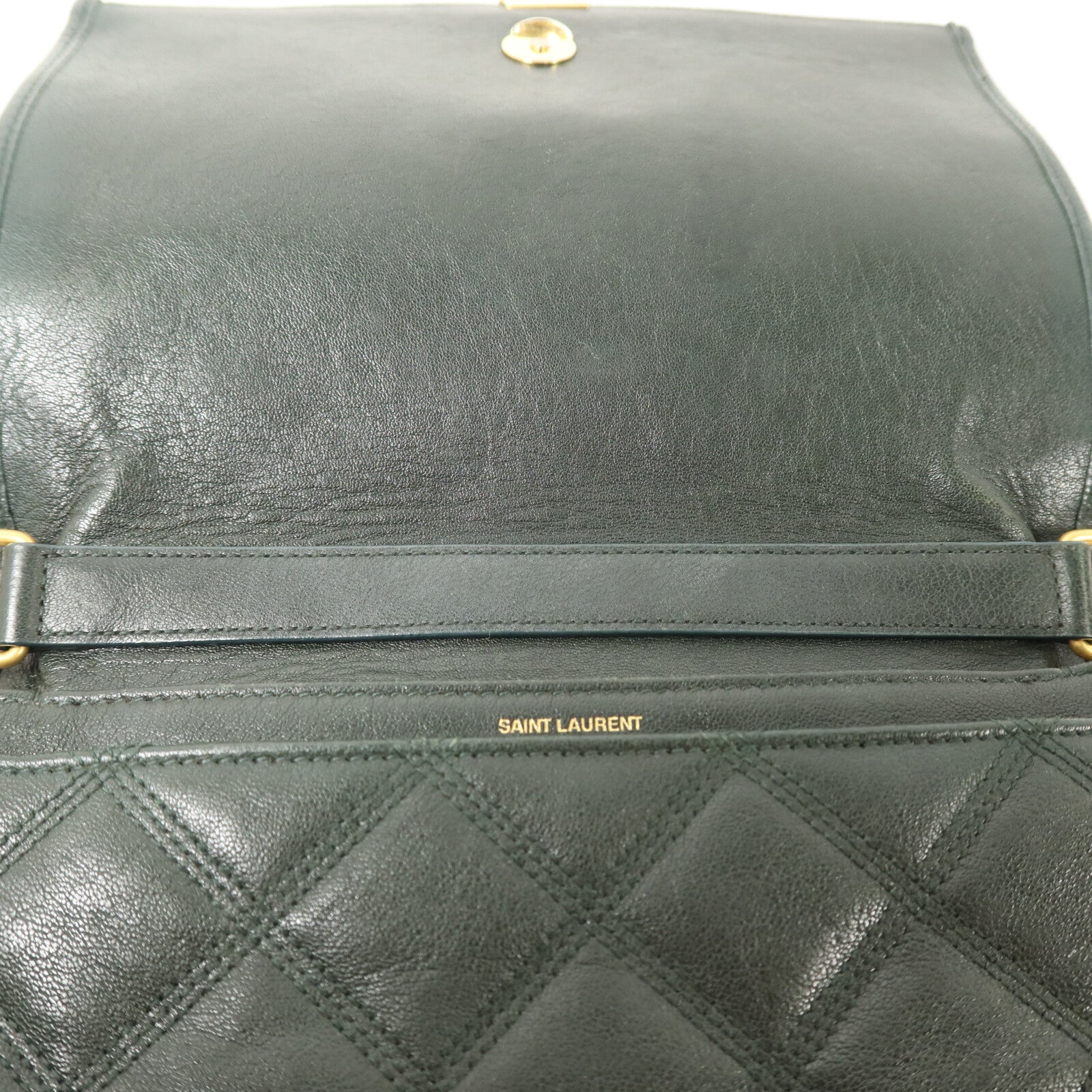 SAINT LAURENT 羊皮皮革Becky Medium鏈帶手挽肩背兩用袋