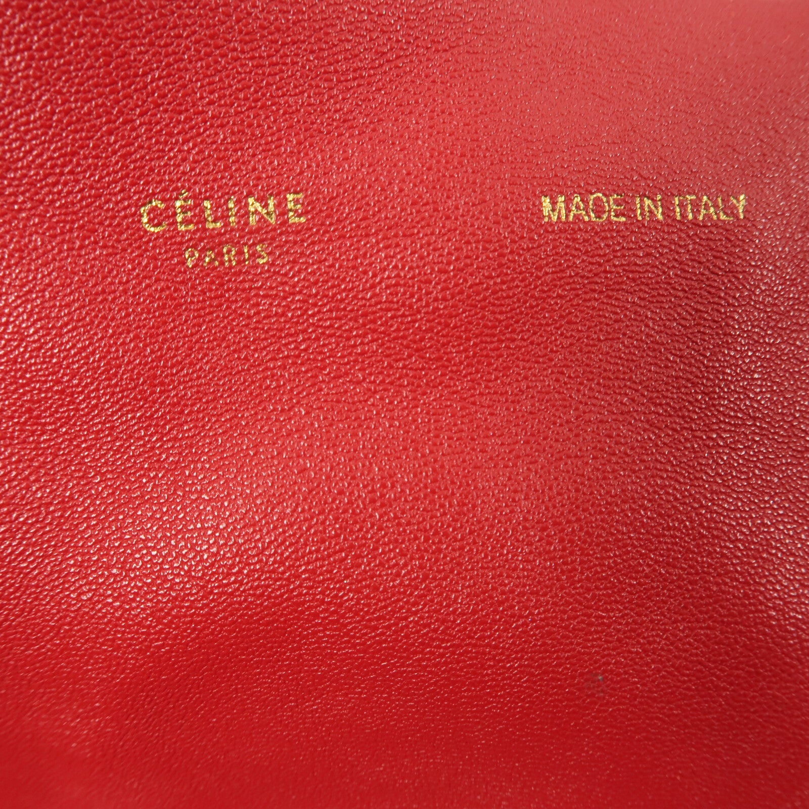 CELINE 牛皮皮革Shoulder Tote手挽袋