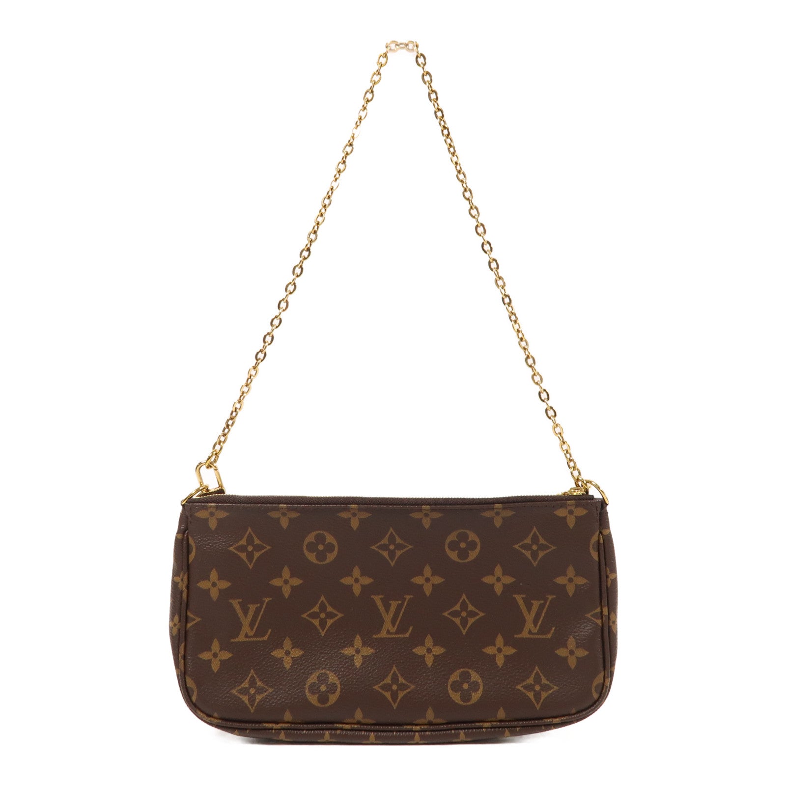 LOUIS VUITTON Monogram Multi Pochette Accessoires金扣肩背袋