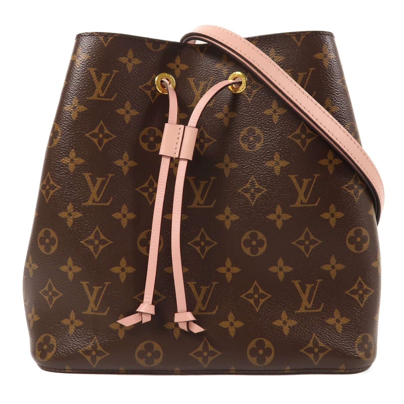 LOUIS VUITTON Monogram Neo Noe金扣手挽肩背兩用袋