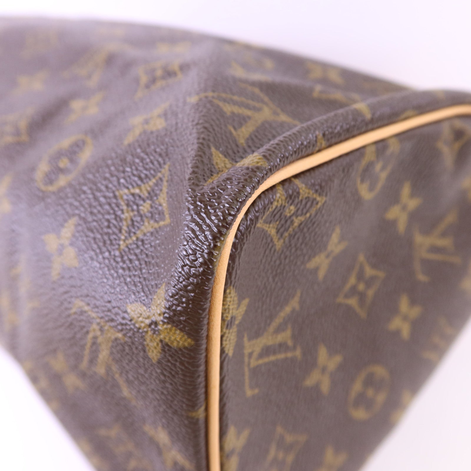 LOUIS VUITTON Monogram Speedy 30金扣手挽袋