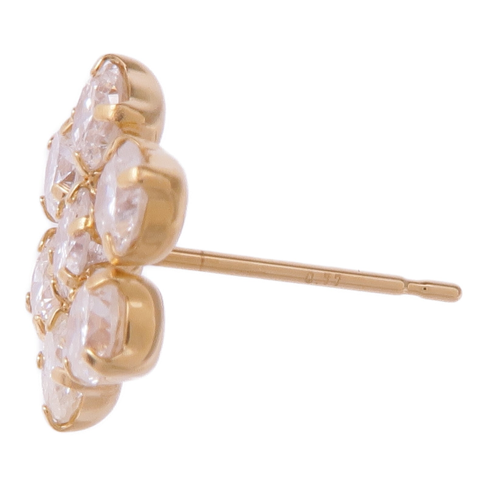 JEWELRY 18K黃金Diamond Earrings鑽石耳環