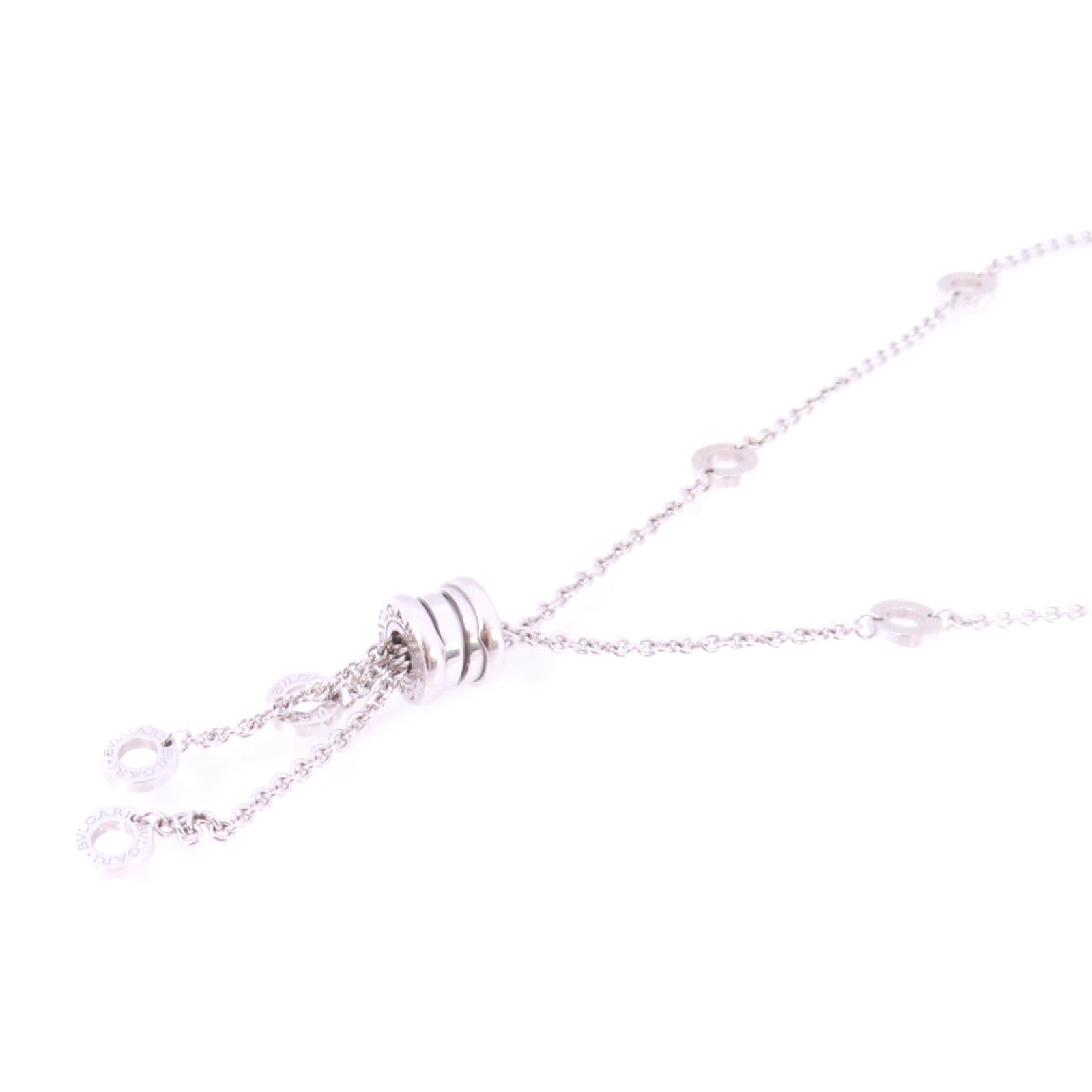 BVLGARI 18K白金B-zero1 Element Necklace項鏈