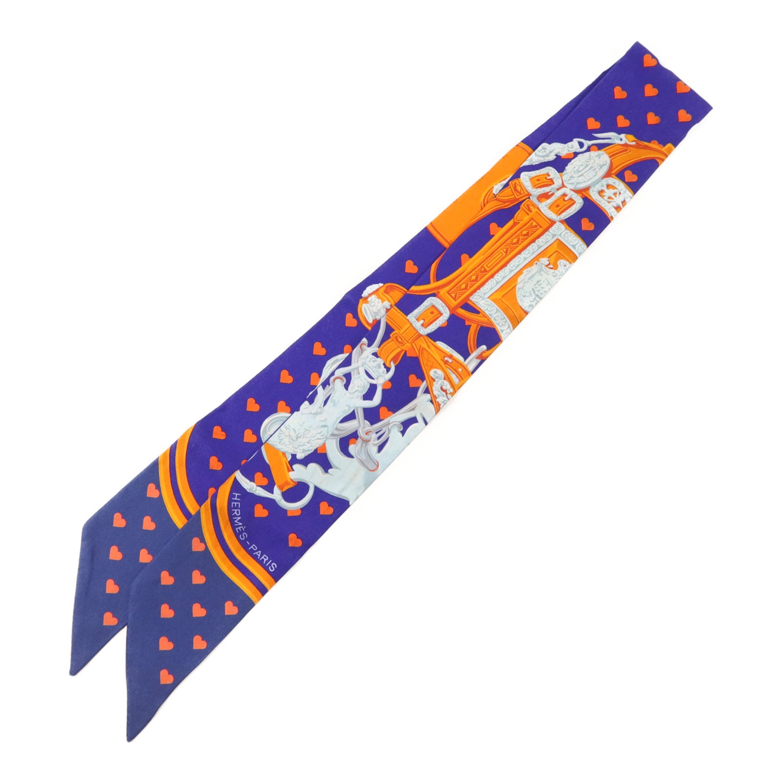 HERMES 絲質Twilly絲巾