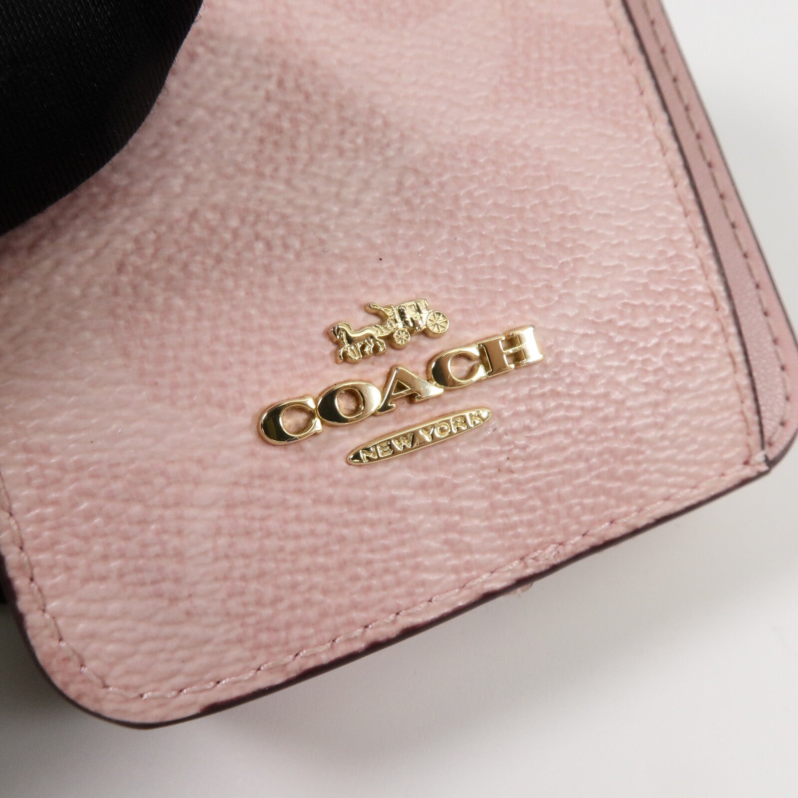 COACH 塗層帆布Zip Card Case卡片套