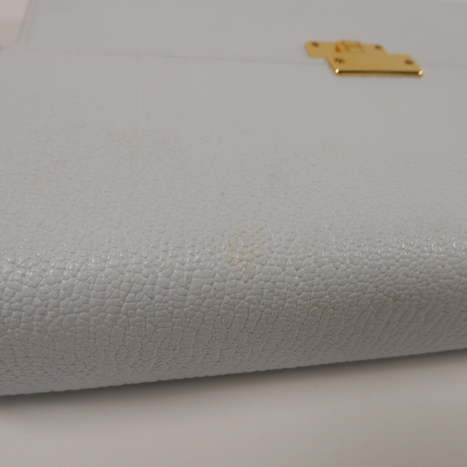 HERMES Chevre皮革Clic 16肩背袋Bleu Brume