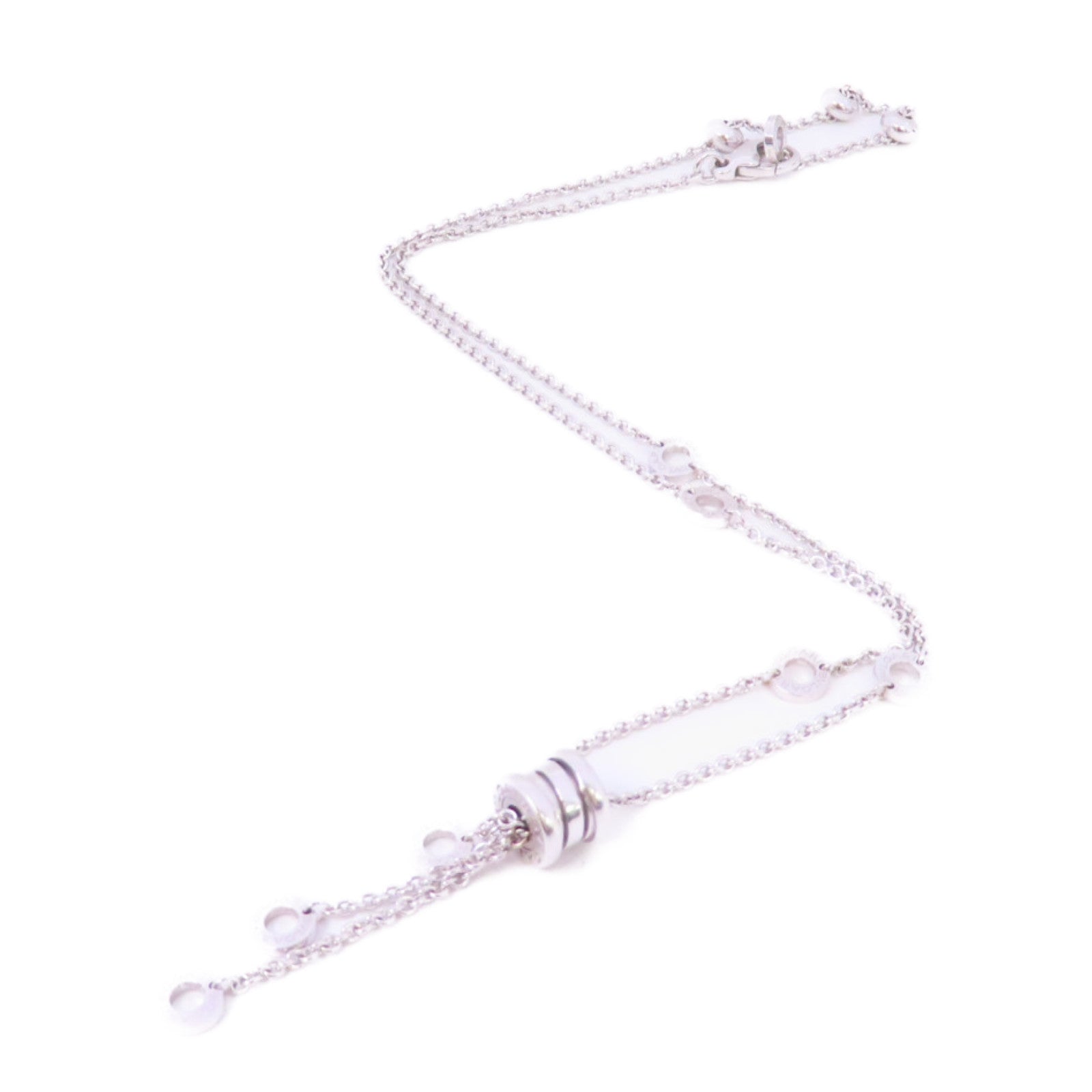 BVLGARI 【激減優惠】18K白金B-zero1 Element Necklace項鏈