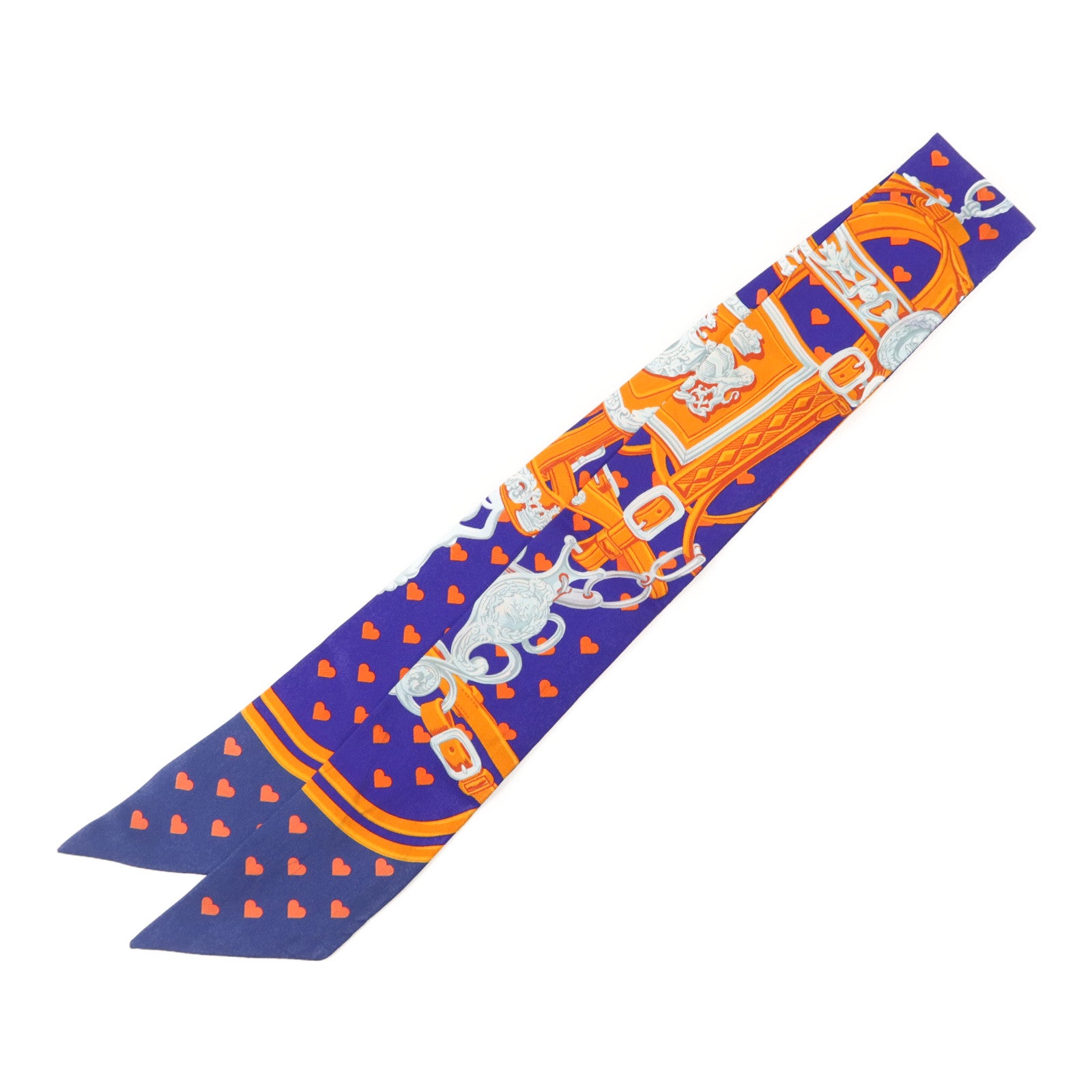 HERMES 絲質Twilly絲巾