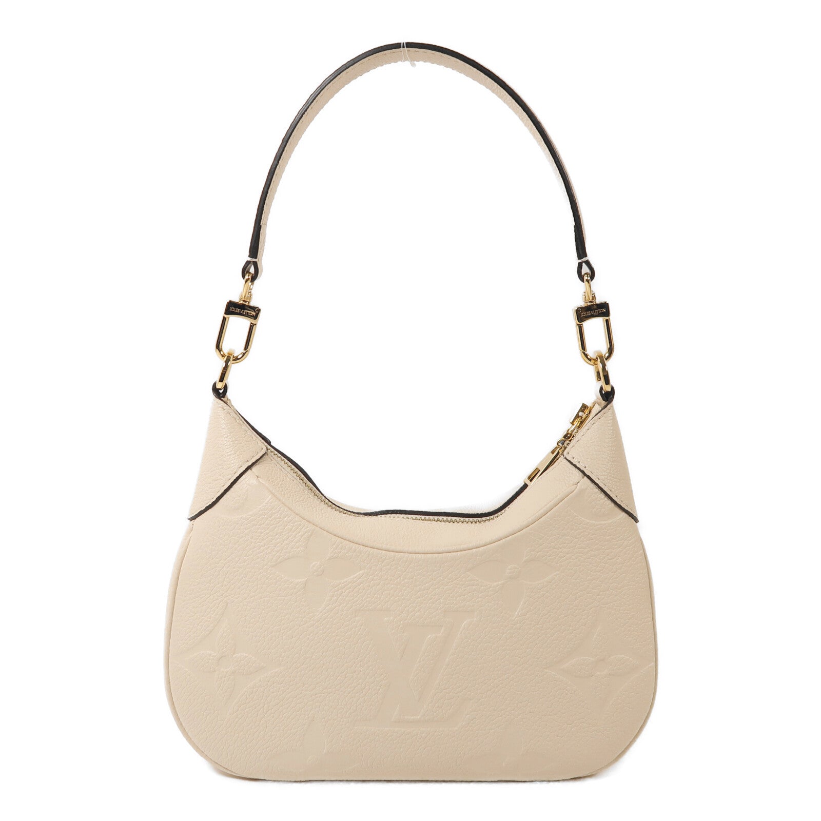LOUIS VUITTON Monogram Empreinte Bagatelle MM金扣手挽肩背兩用袋