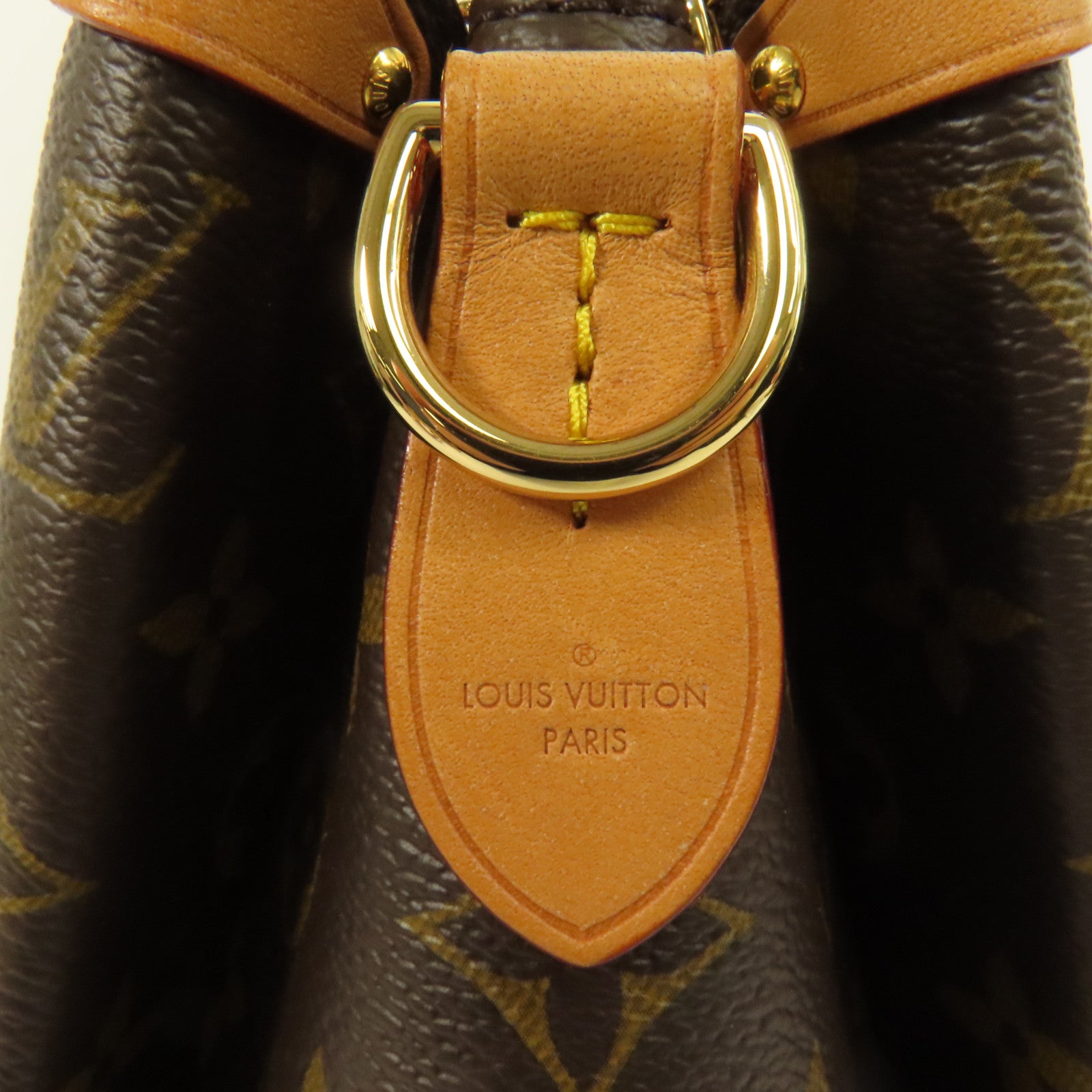 LOUIS VUITTON Monogram Soufflot MM金扣手挽肩背兩用袋