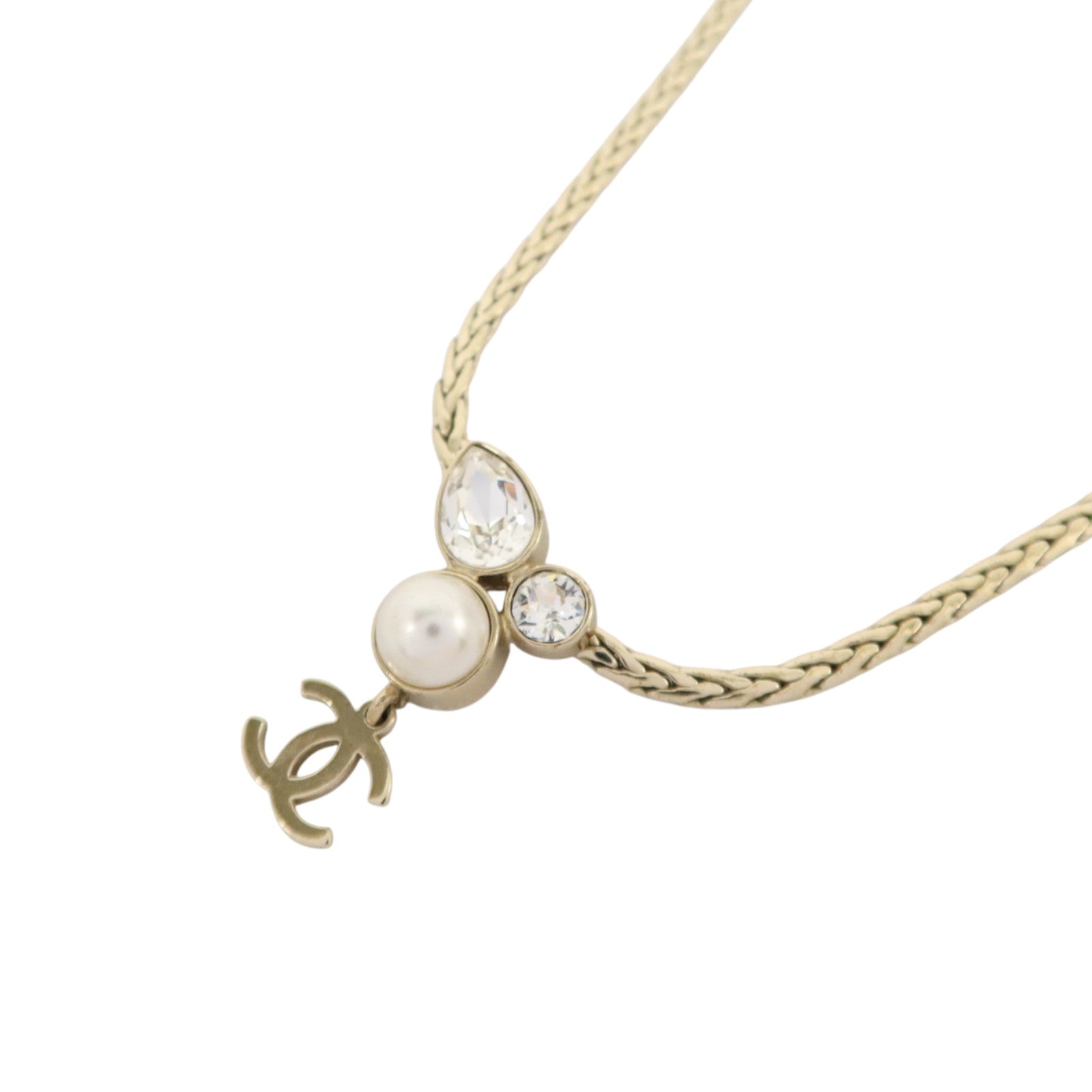 CHANEL 金屬/PVC Necklace項鏈