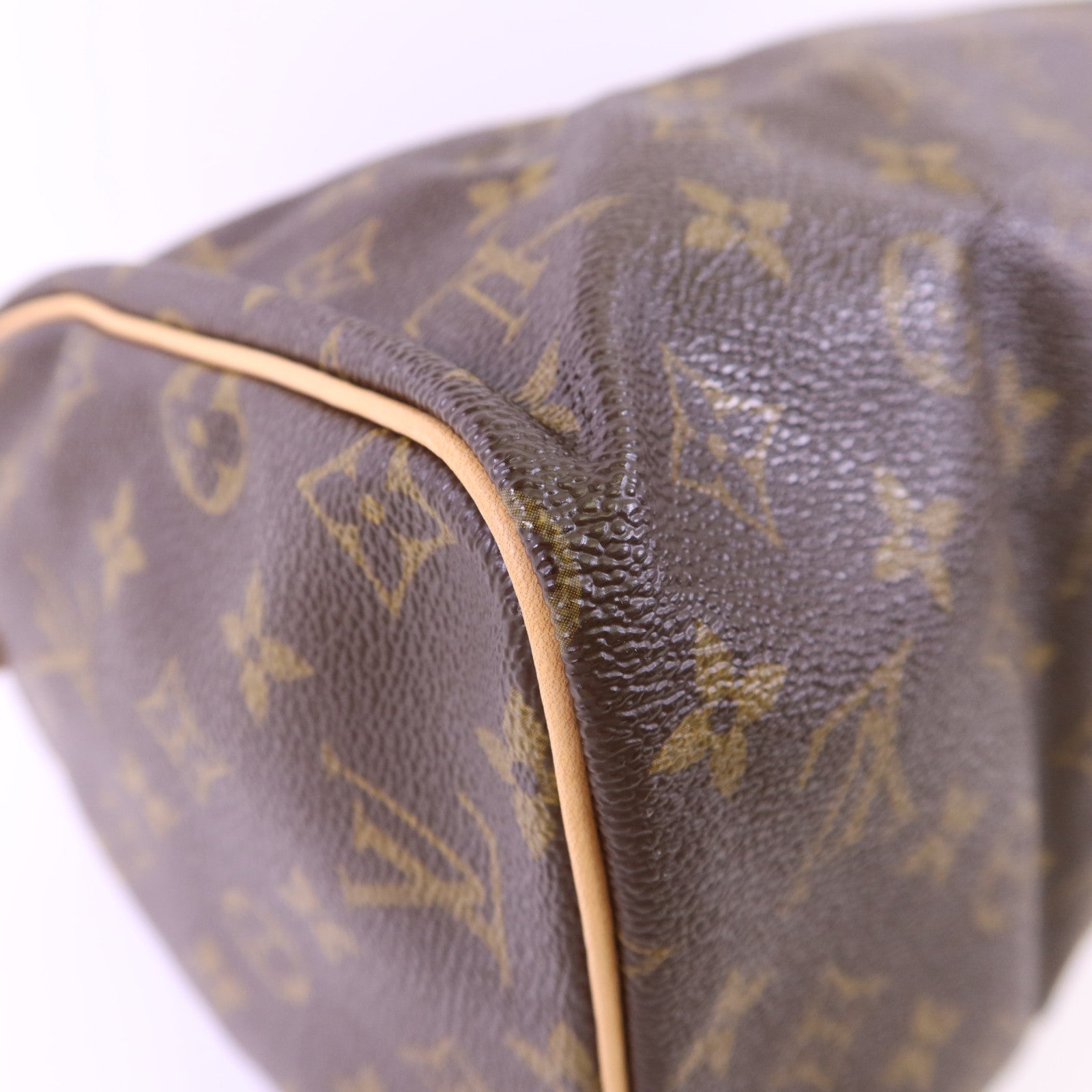 LOUIS VUITTON Monogram Speedy 30金扣手挽袋