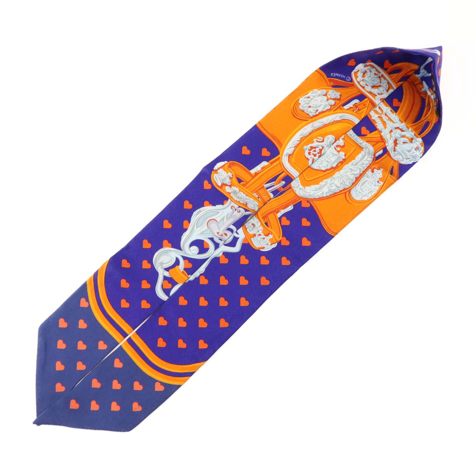 HERMES 絲質Twilly絲巾