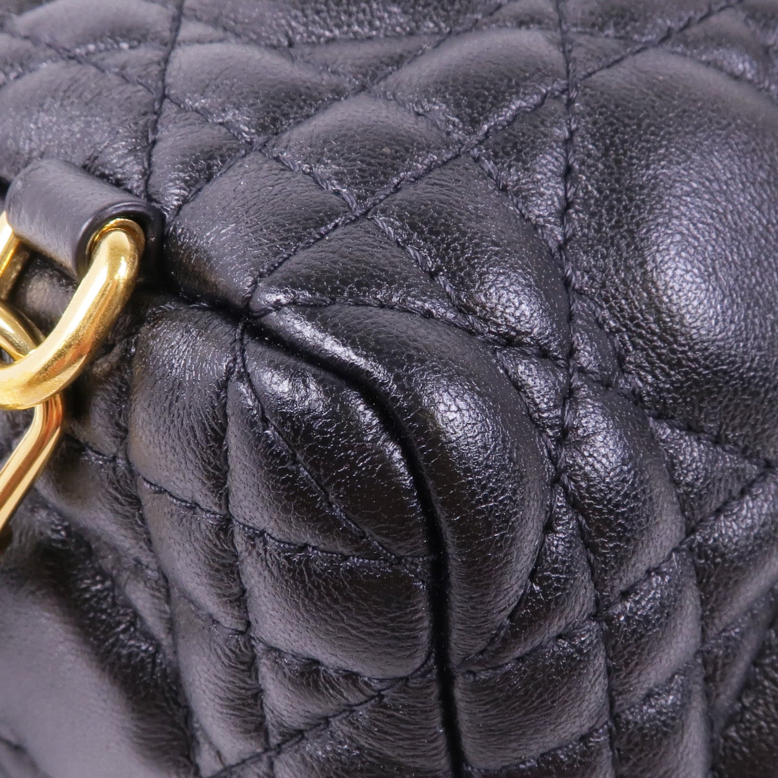 Dior 羊皮皮革Backpack金扣背包