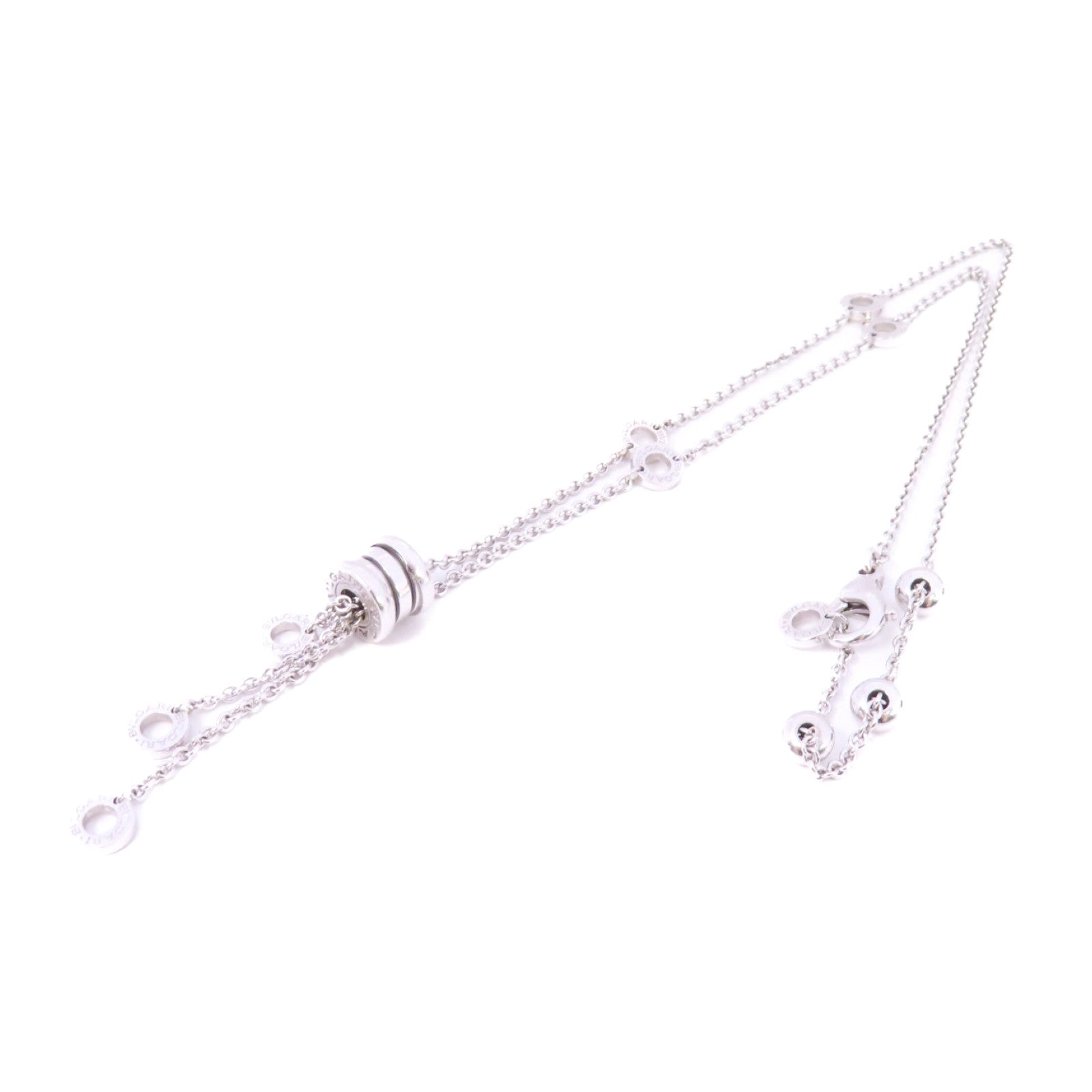 BVLGARI 【激減優惠】18K白金B-zero1 Element Necklace項鏈
