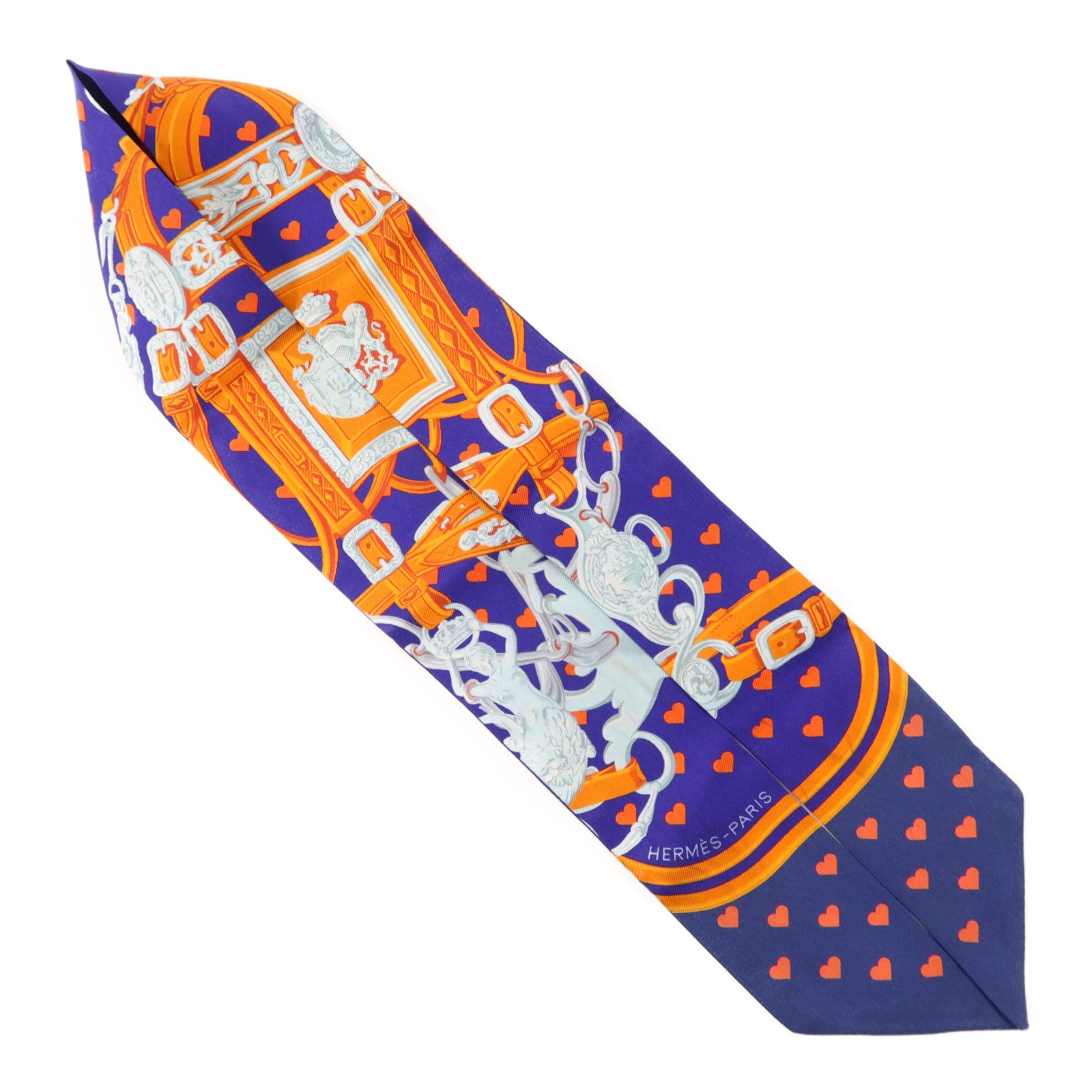 HERMES 絲質Twilly絲巾