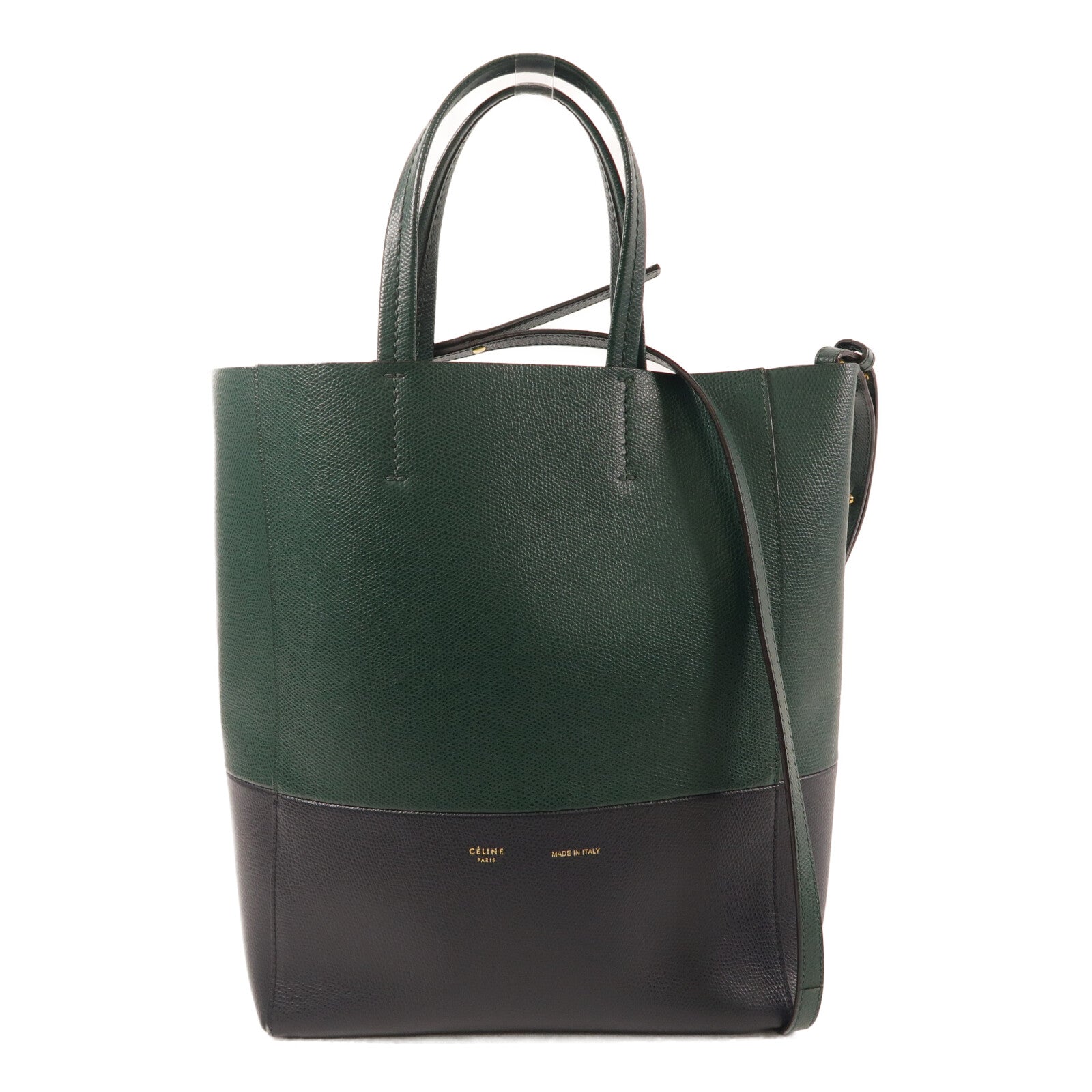 CELINE 牛皮皮革Cabas PM手挽肩背兩用袋