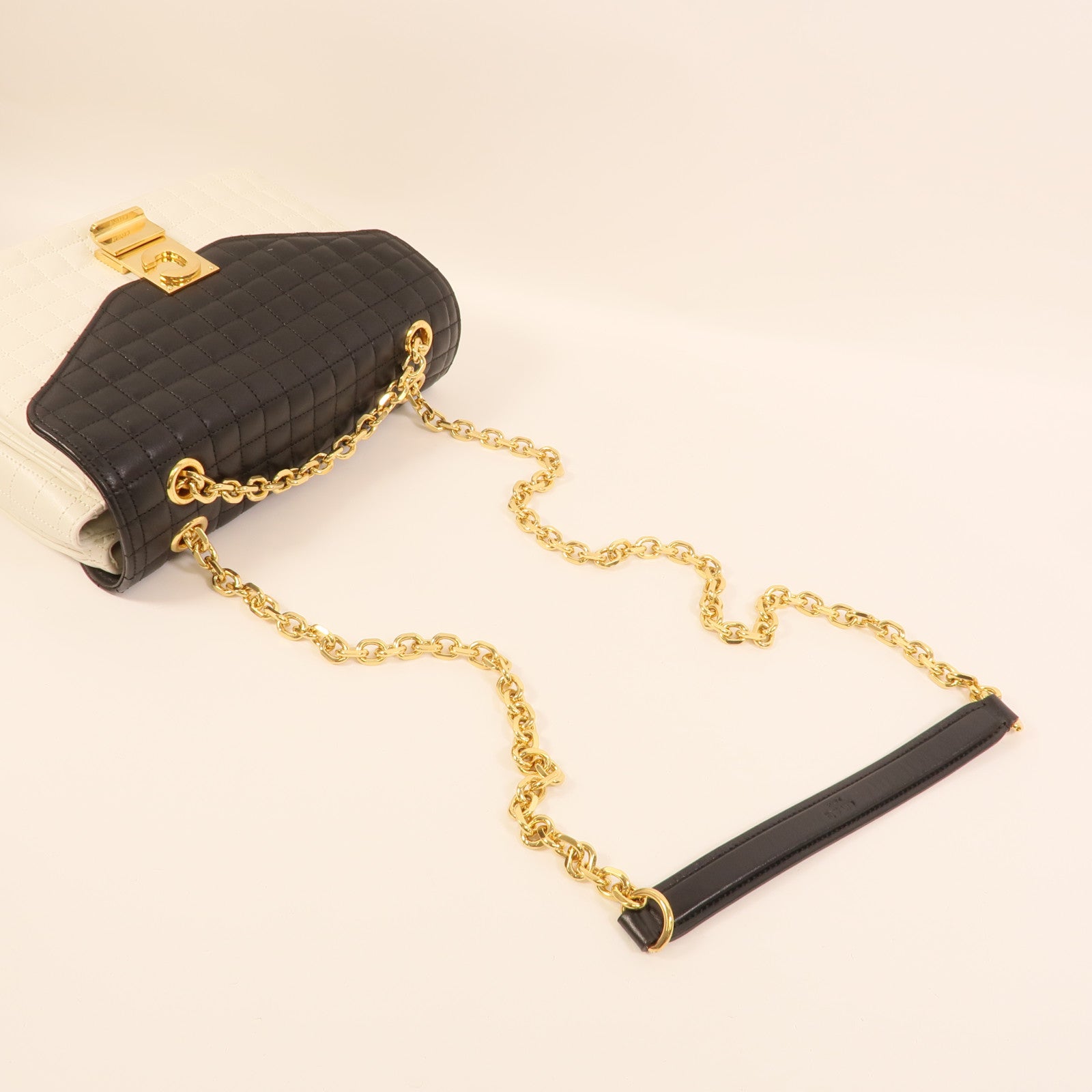 CELINE 牛皮皮革C Bag肩背袋
