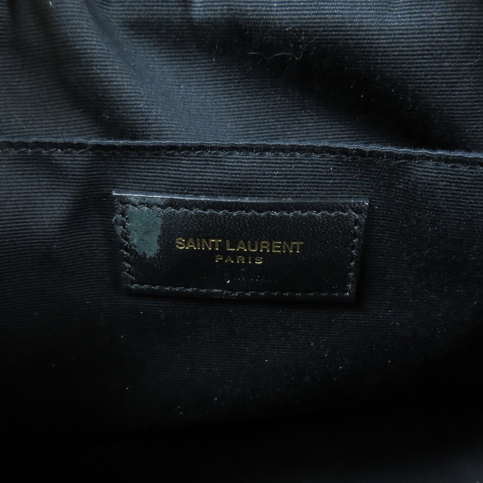 SAINT LAURENT 牛皮皮革Lou Camera金扣肩背袋