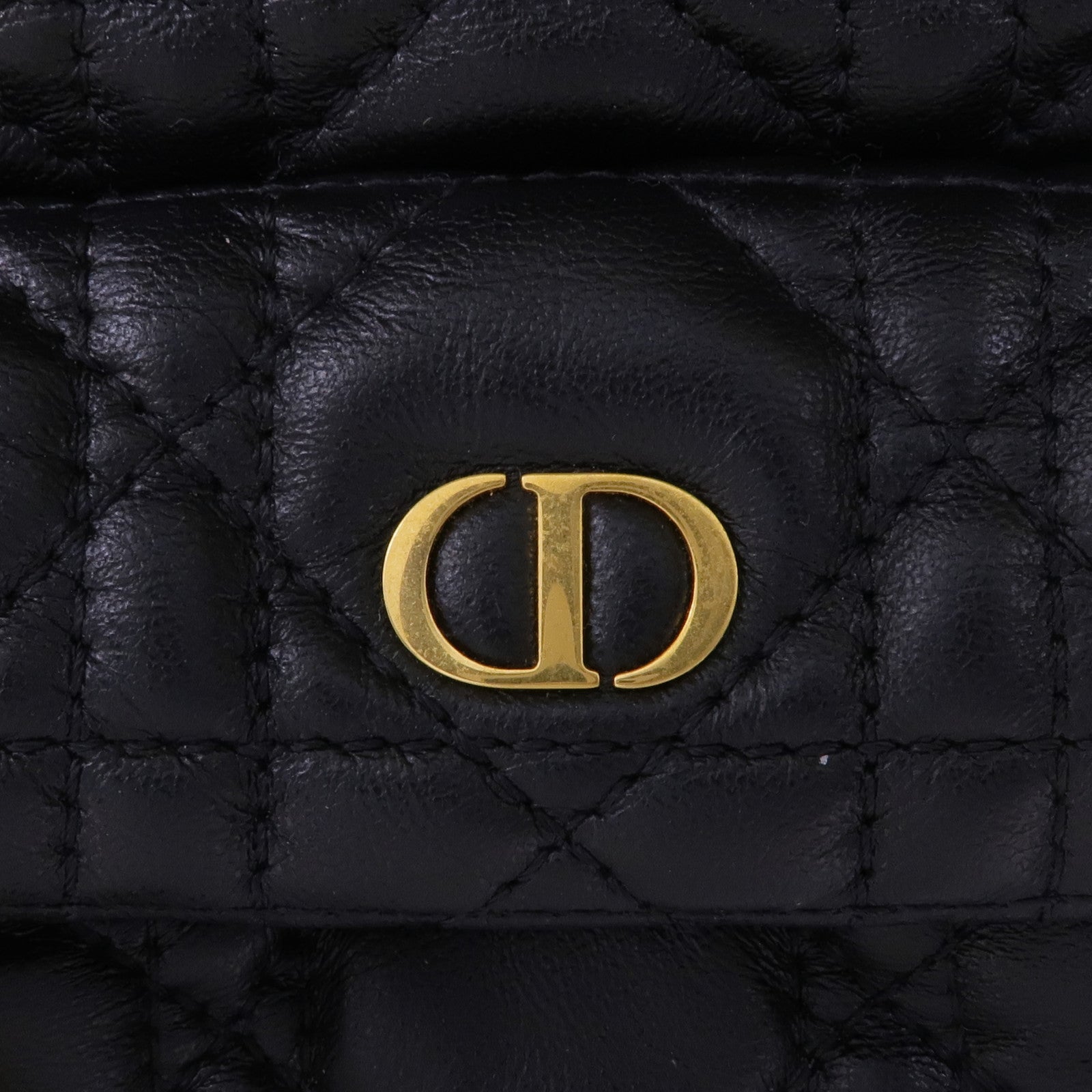 Dior 羊皮皮革Backpack金扣背包
