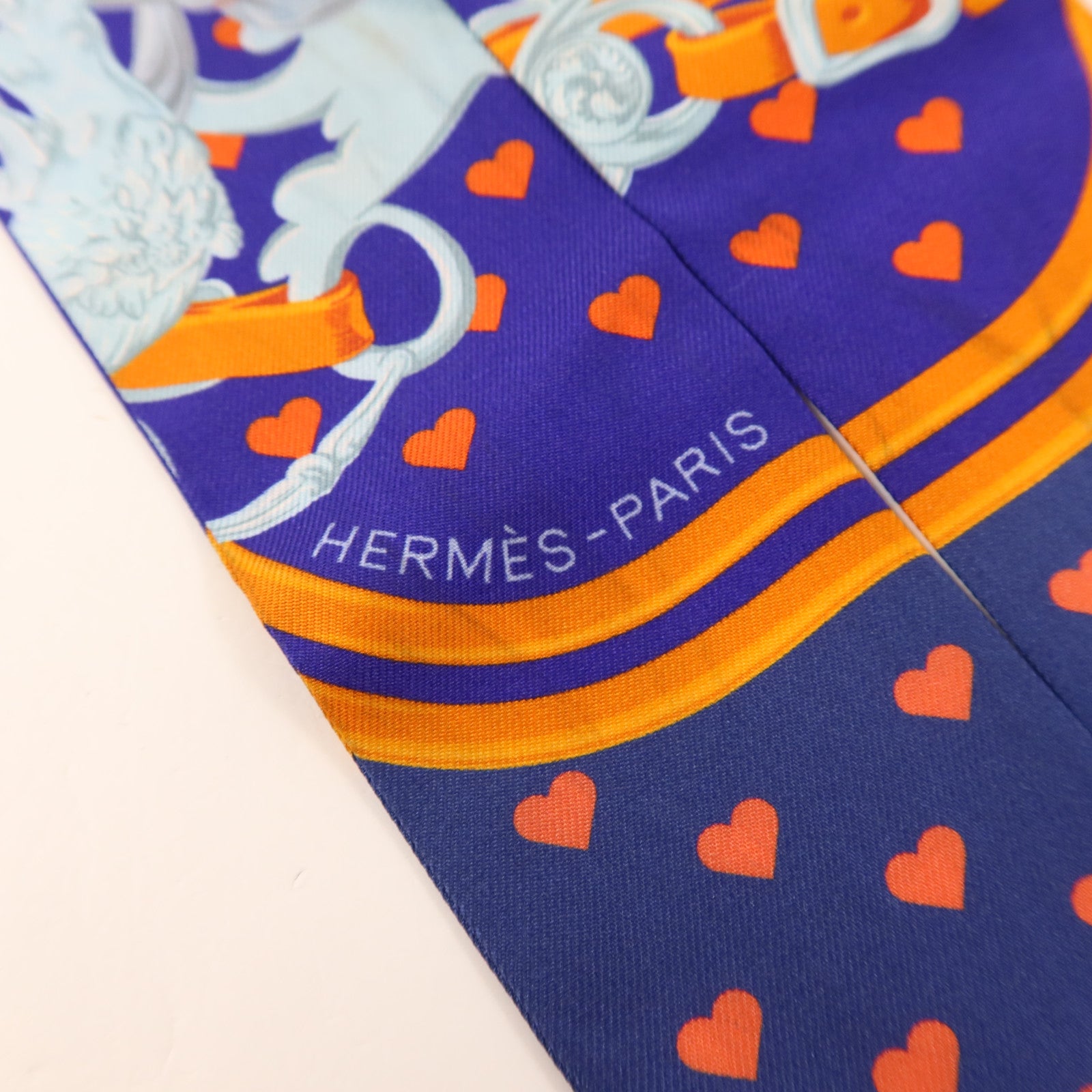 HERMES 絲質Twilly絲巾