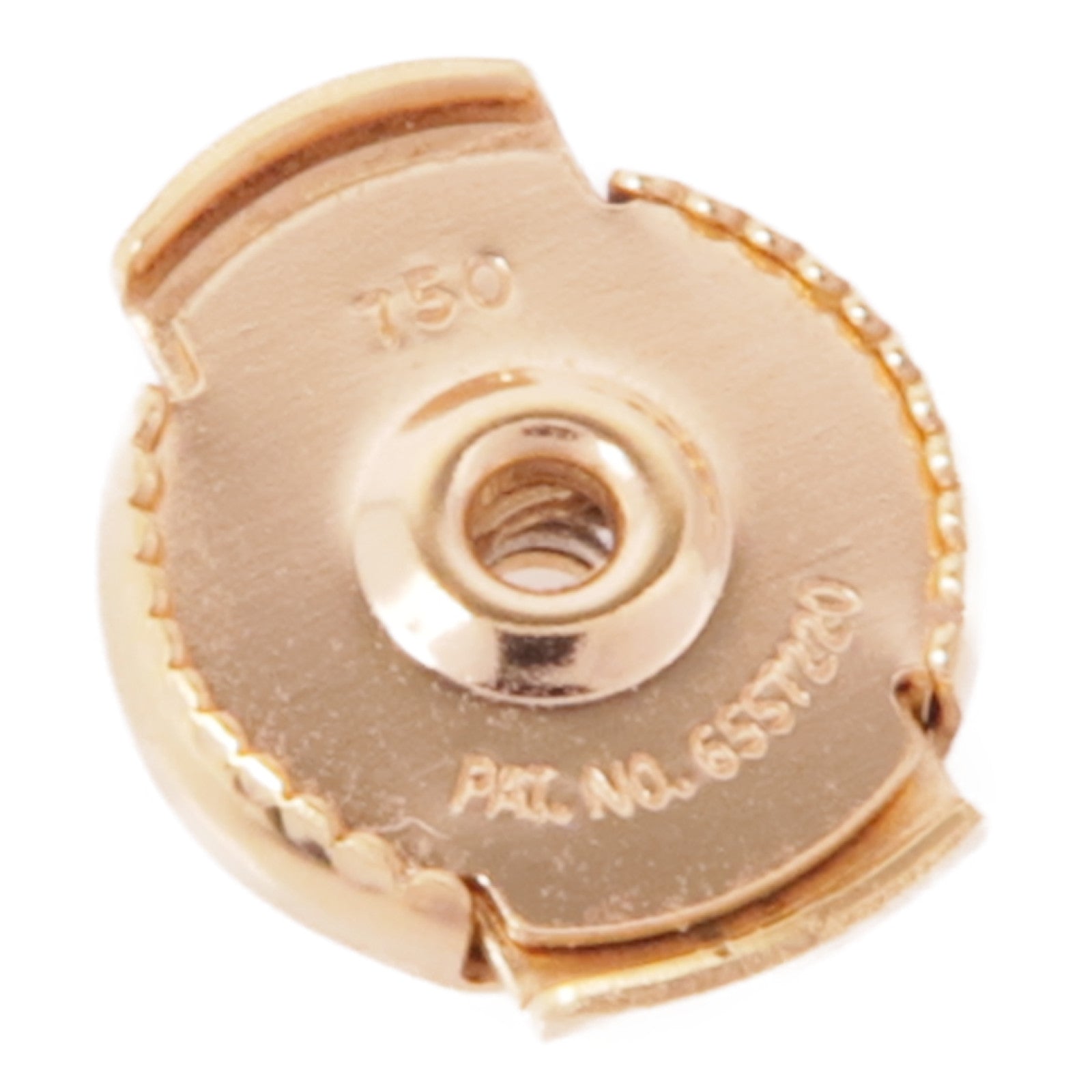 HERMES 18K玫瑰金Boutons D Oreilles Earrings耳環