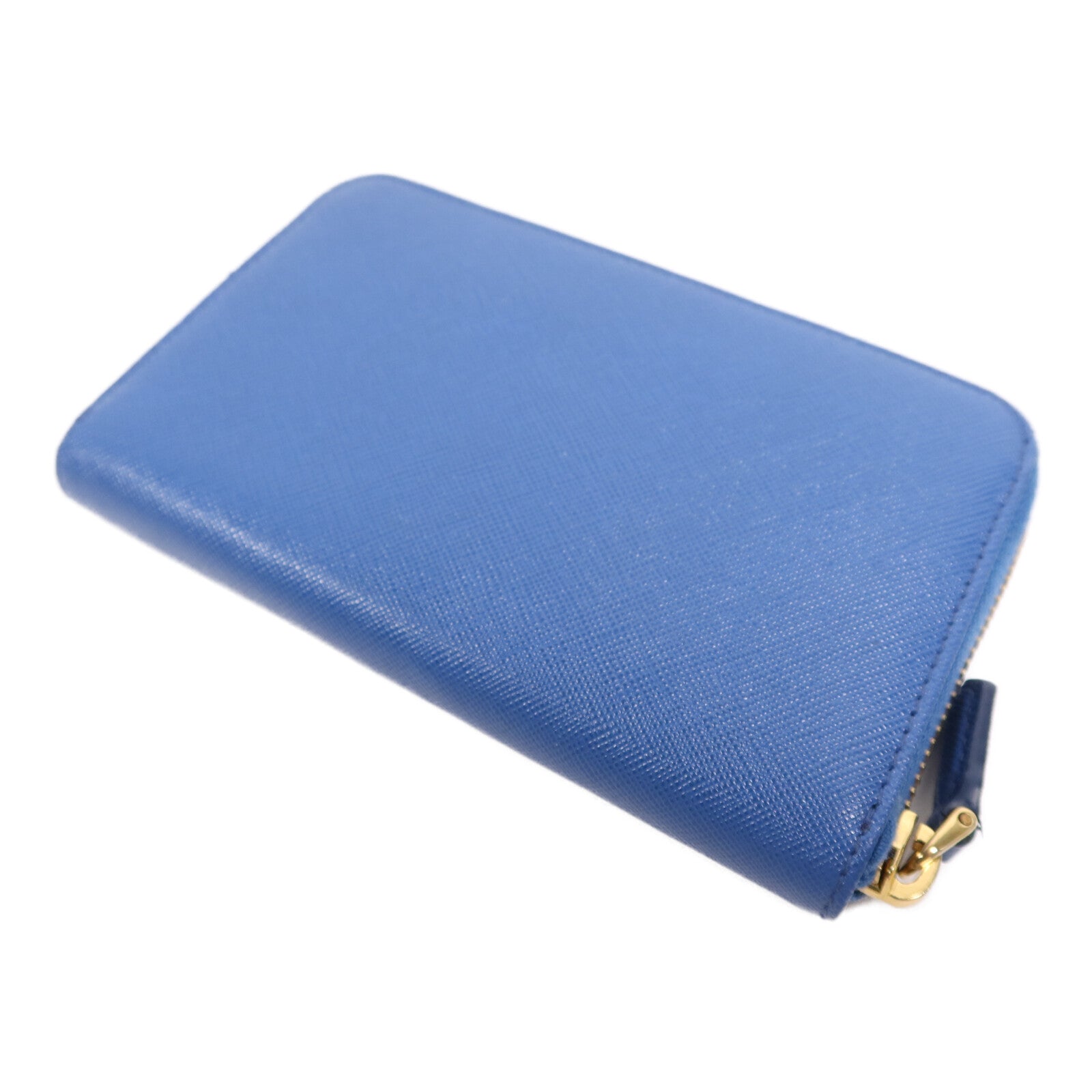 PRADA 牛皮皮革Wallet金扣長錢包