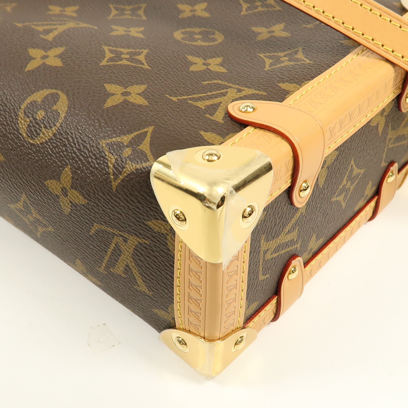 LOUIS VUITTON LV GHW Side Trunk 2way Shoulder Bag M46358 Monogram Brown