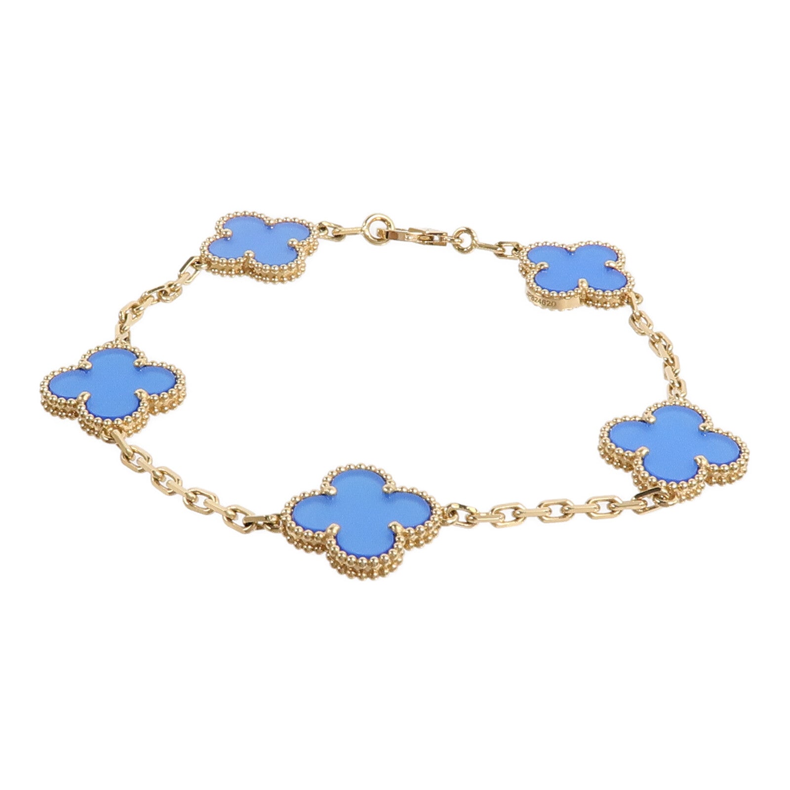 Van Cleef & Arpels 18K黃金Vintage Alhambra Bracelet手鏈