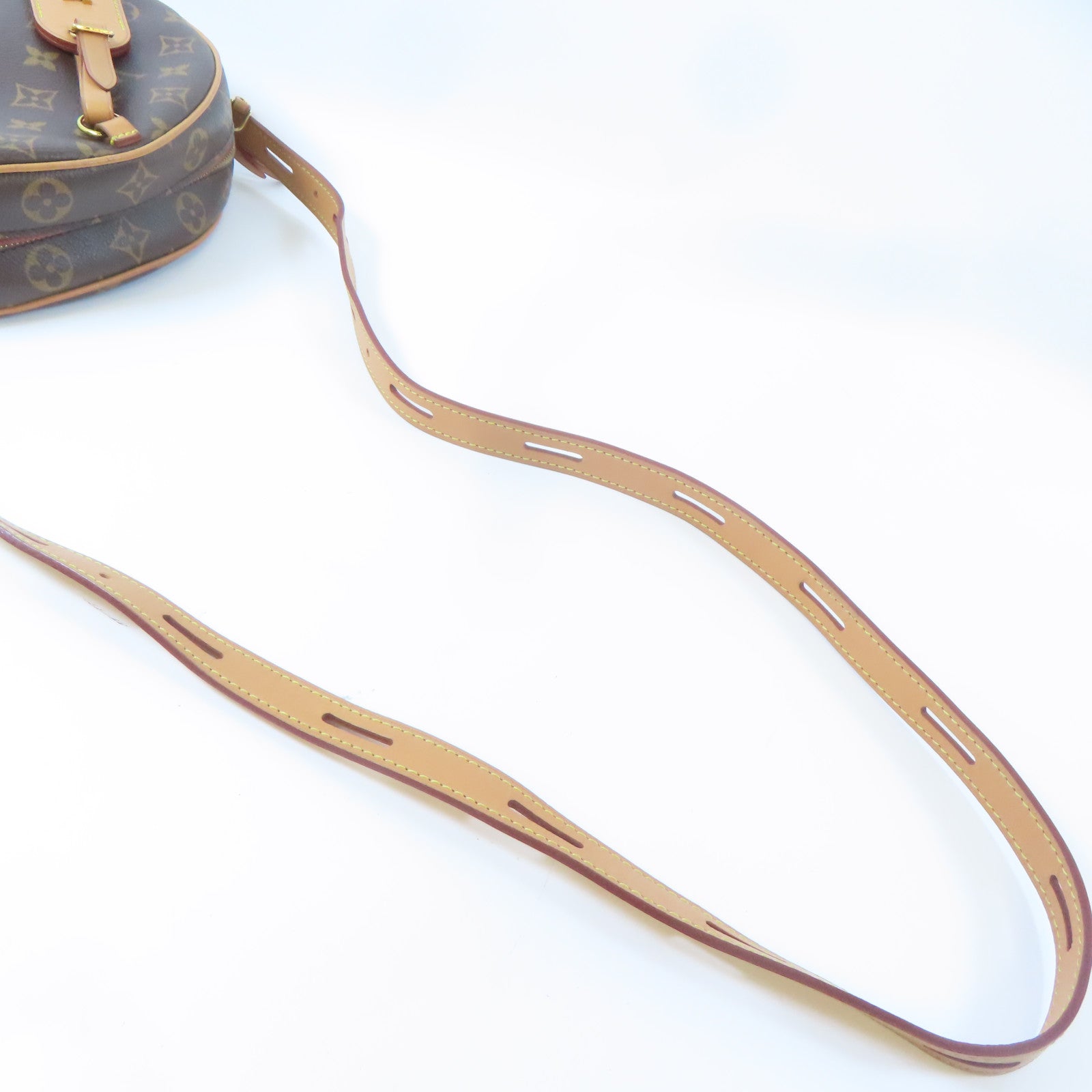 LOUIS VUITTON Monogram Boite Chapeau Souple MM金扣肩背袋啡色