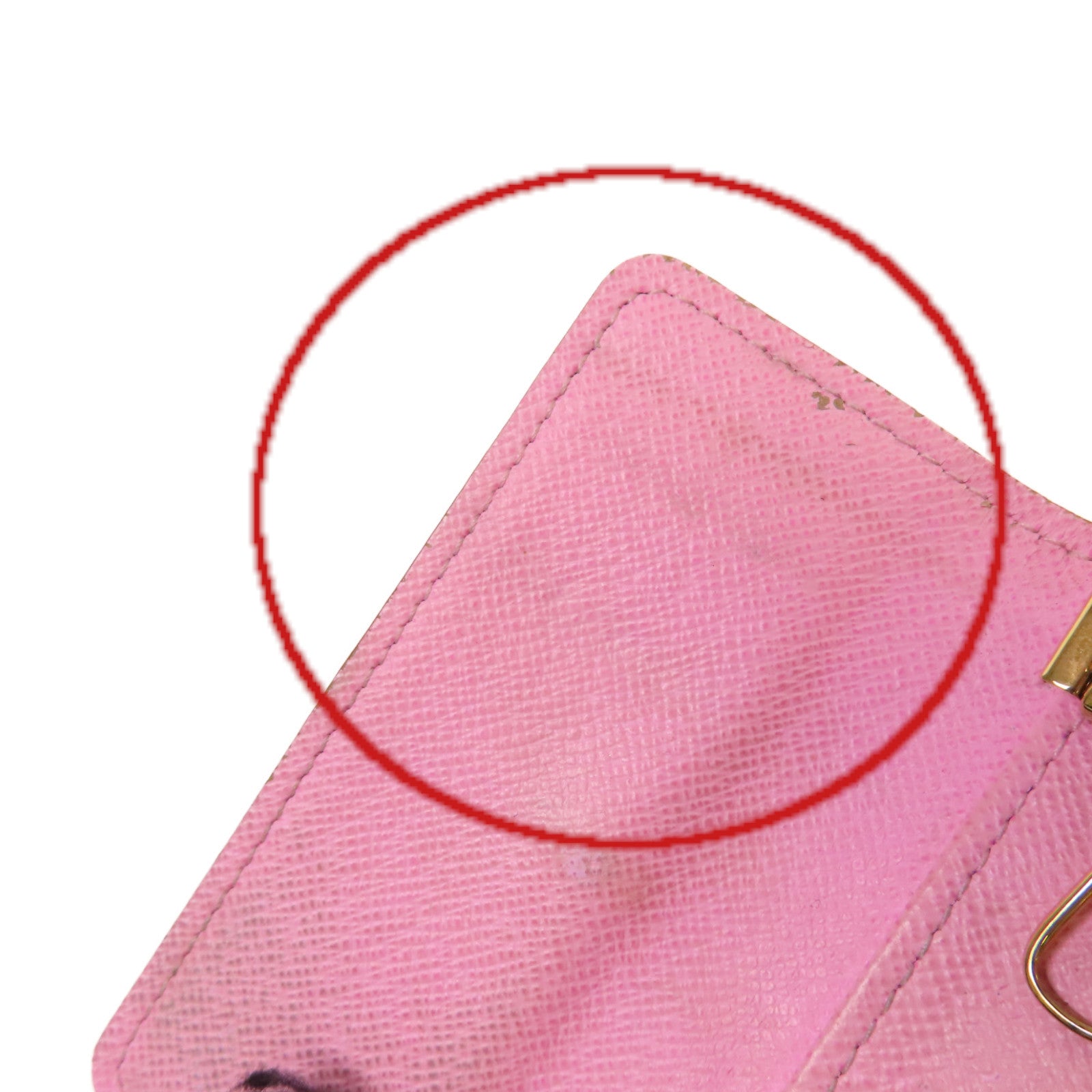 LOUIS VUITTON 【激減優惠】Monogram Multicolore Multicles 4 Key Case金扣鎖匙扣白色/彩色