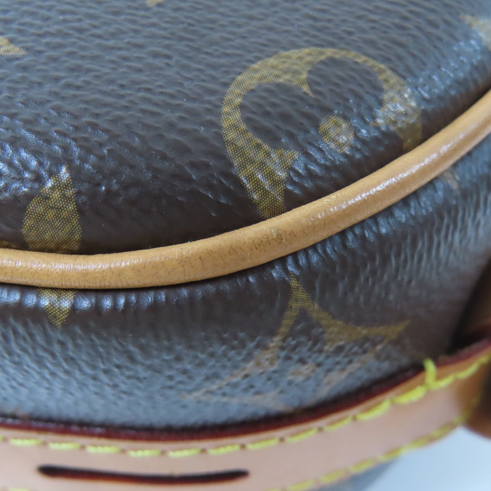 LOUIS VUITTON Monogram Boite Chapeau Souple MM金扣肩背袋啡色