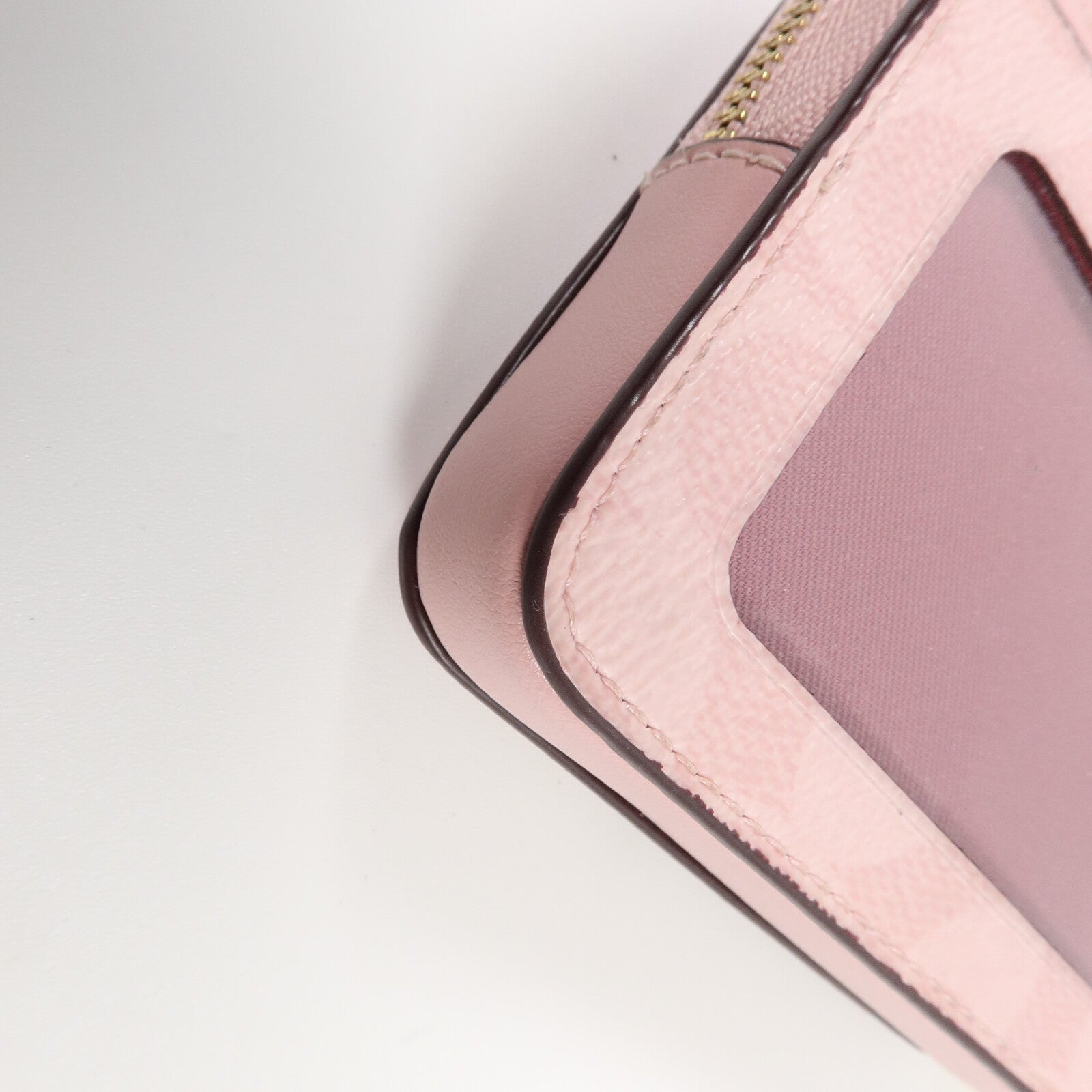 COACH 塗層帆布Zip Card Case卡片套