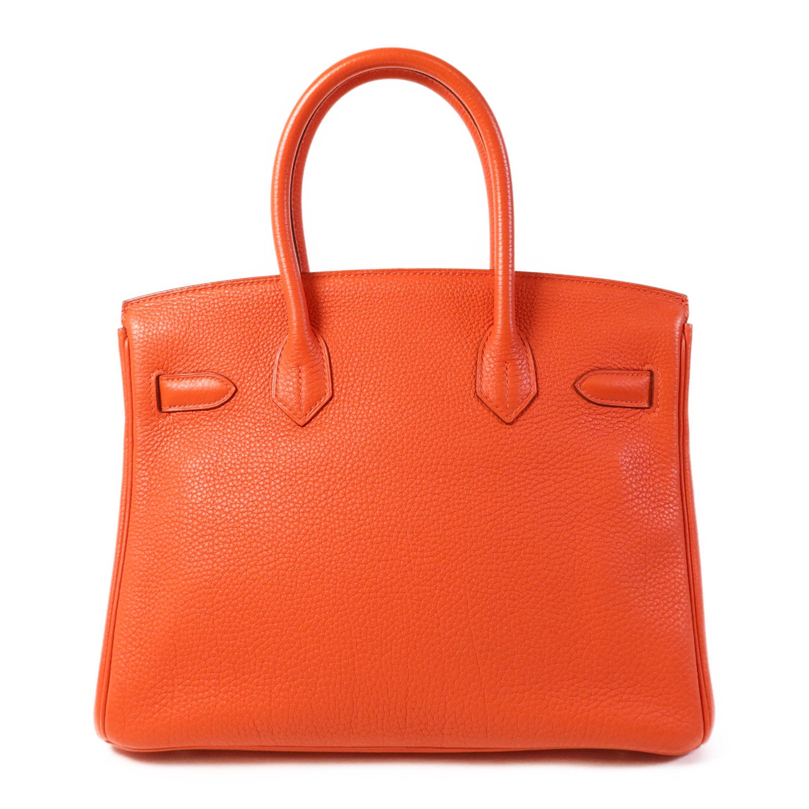 HERMES Togo皮革Birkin 30銀扣手挽袋Capucine