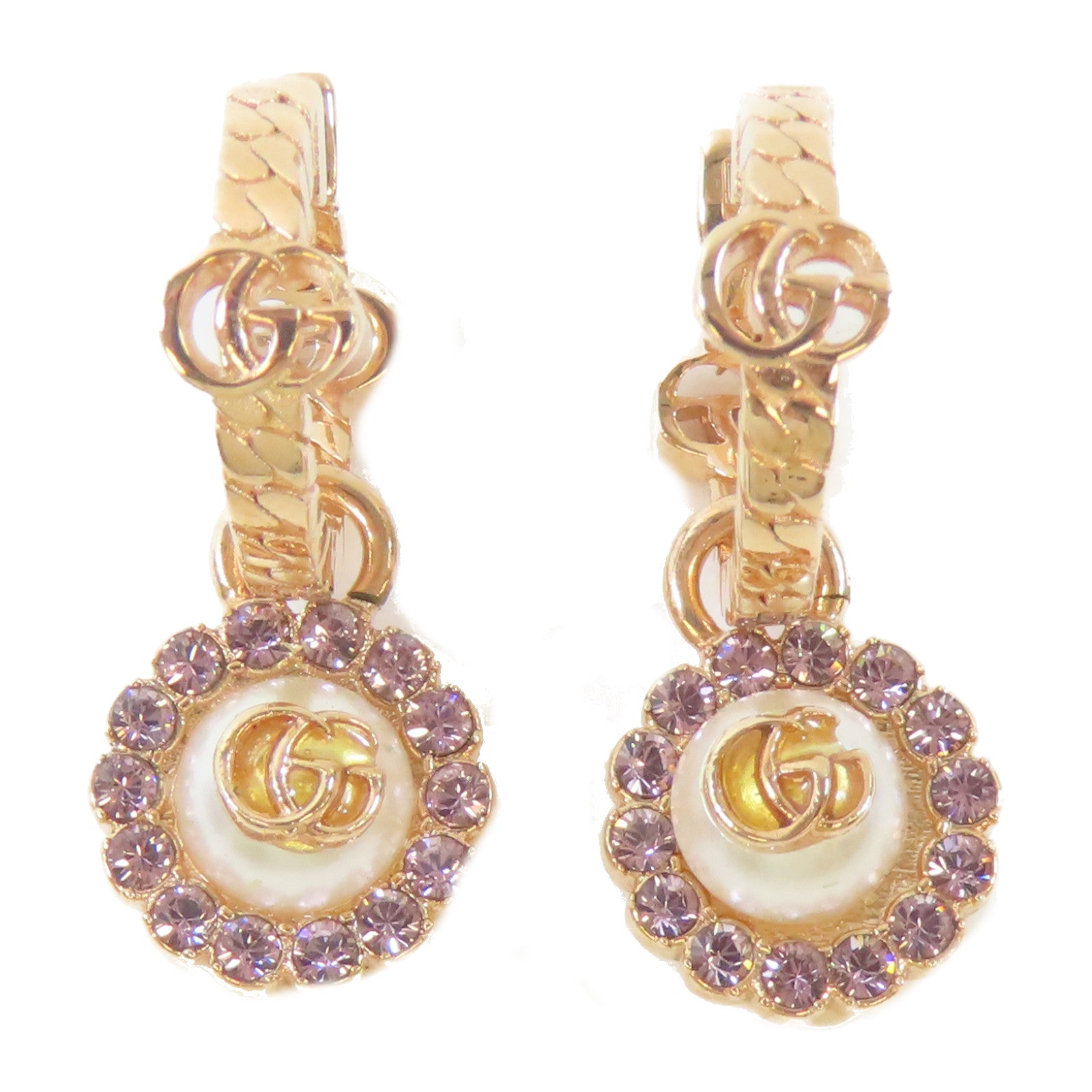 GUCCI 金屬Earrings耳環金色