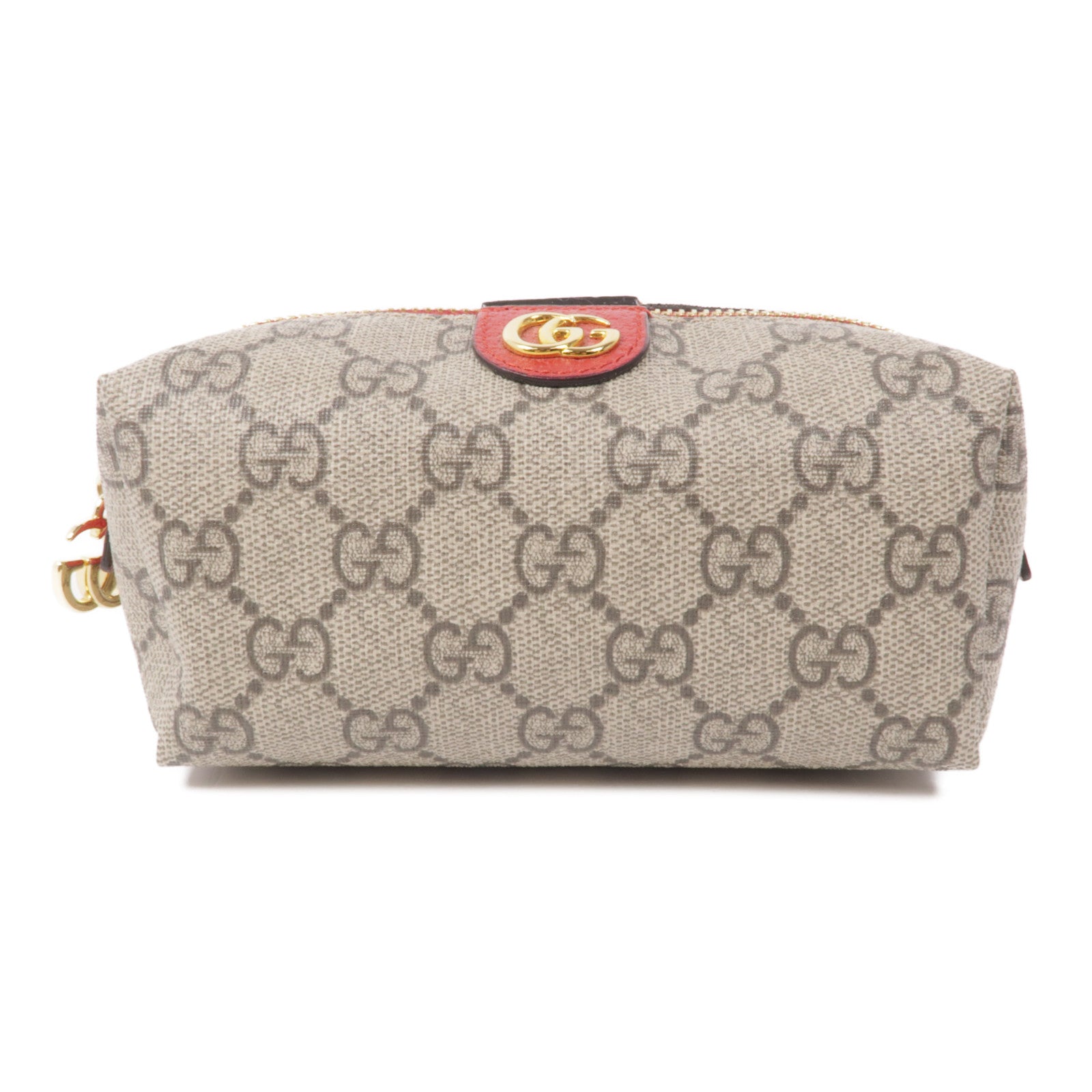 GUCCI 塗層帆布Ophidia GG Cosmetic Bag金扣手拿包
