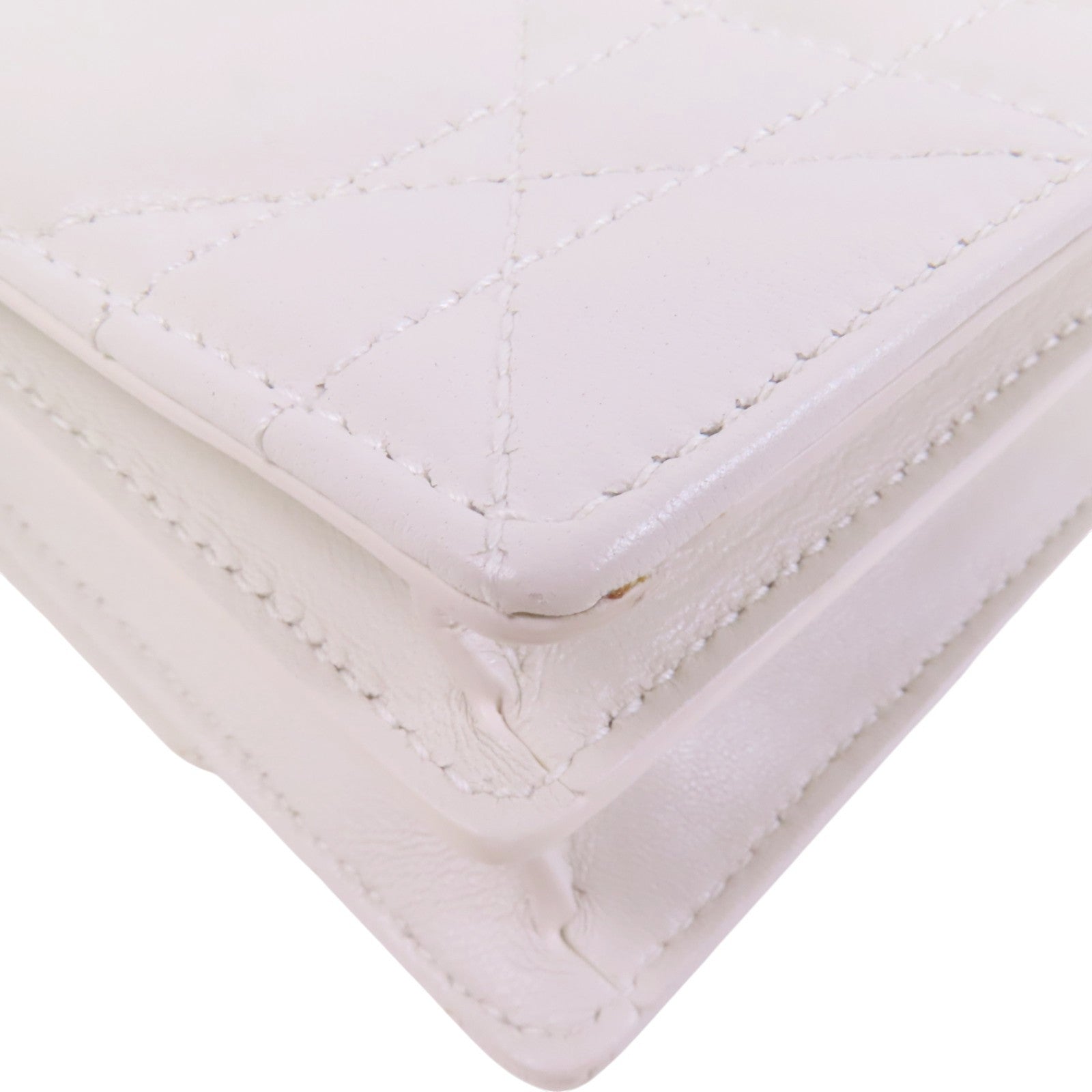 Dior 羊皮皮革Miss Caro金扣鏈帶肩背袋