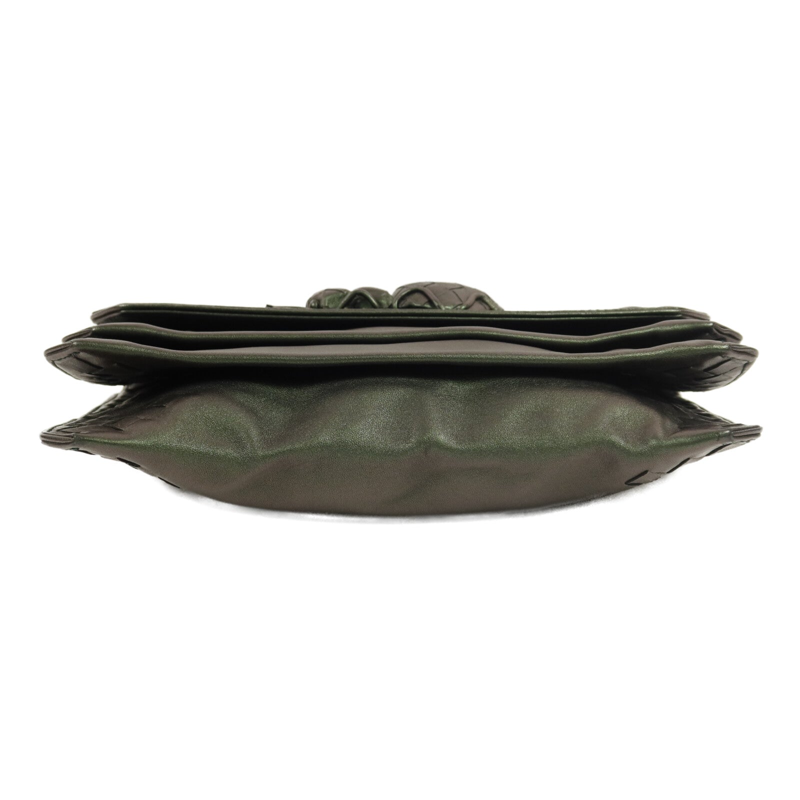 BOTTEGA VENETA 牛皮皮革Beetle Iridescent Clutch手拿包