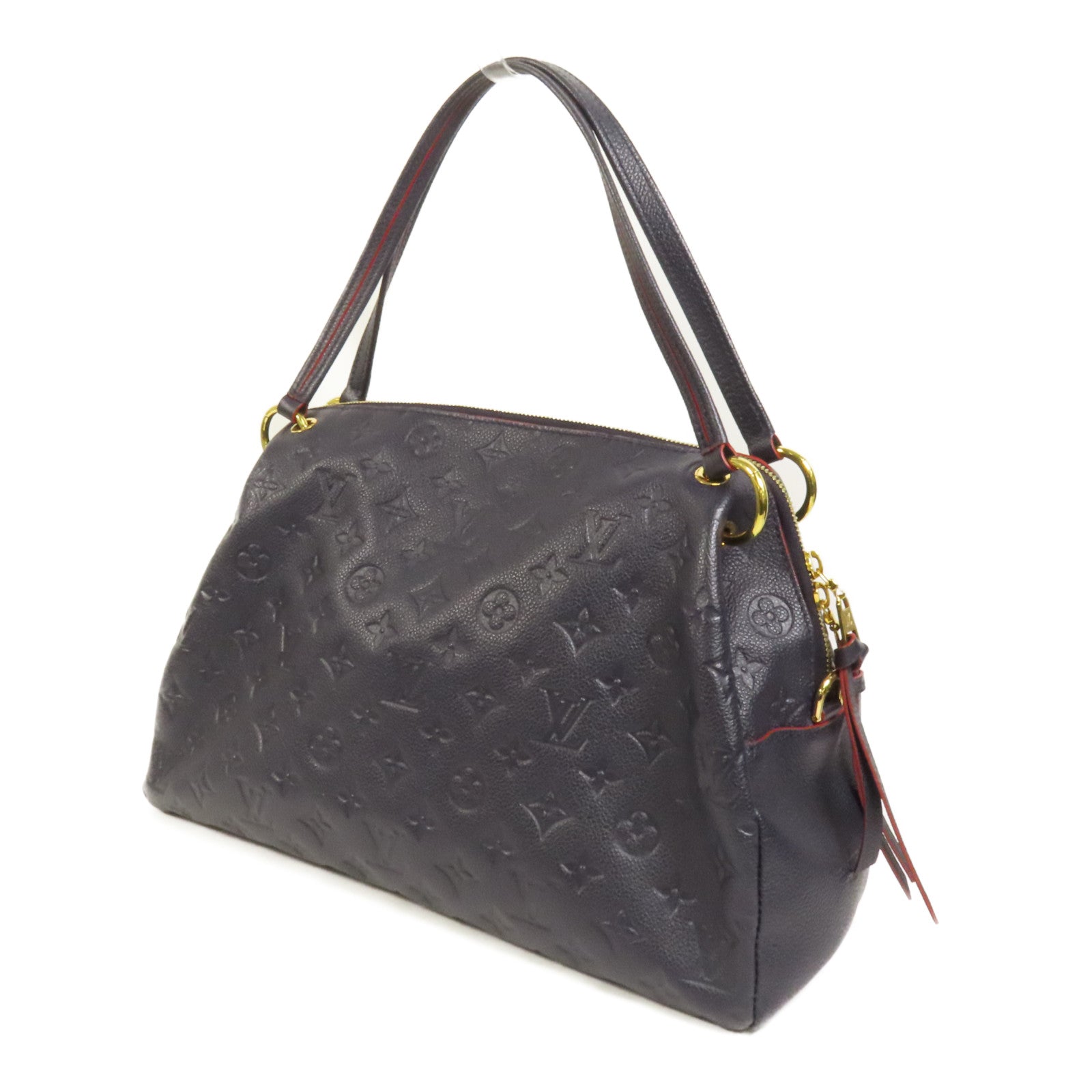 LOUIS VUITTON Monogram Empreinte Ponthieu PM金扣手挽肩背兩用袋