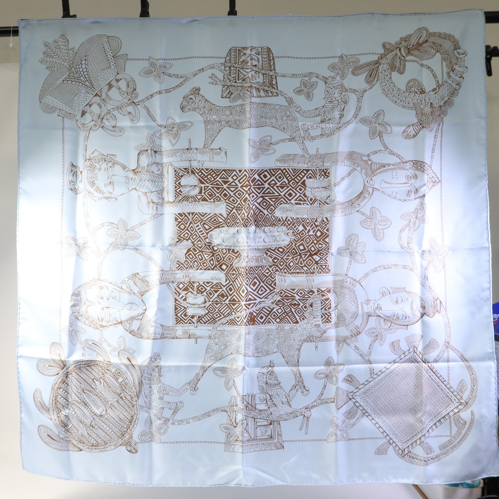 HERMES 絲質Scarf絲巾