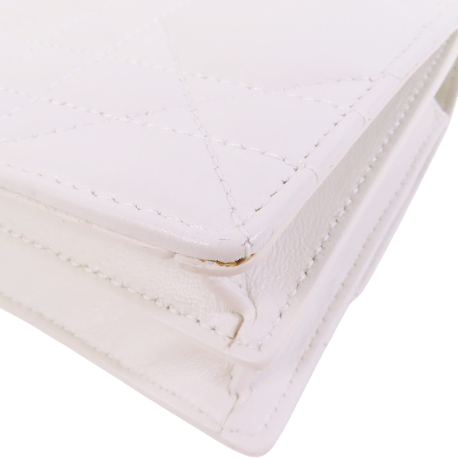 Dior 羊皮皮革Miss Caro金扣鏈帶肩背袋