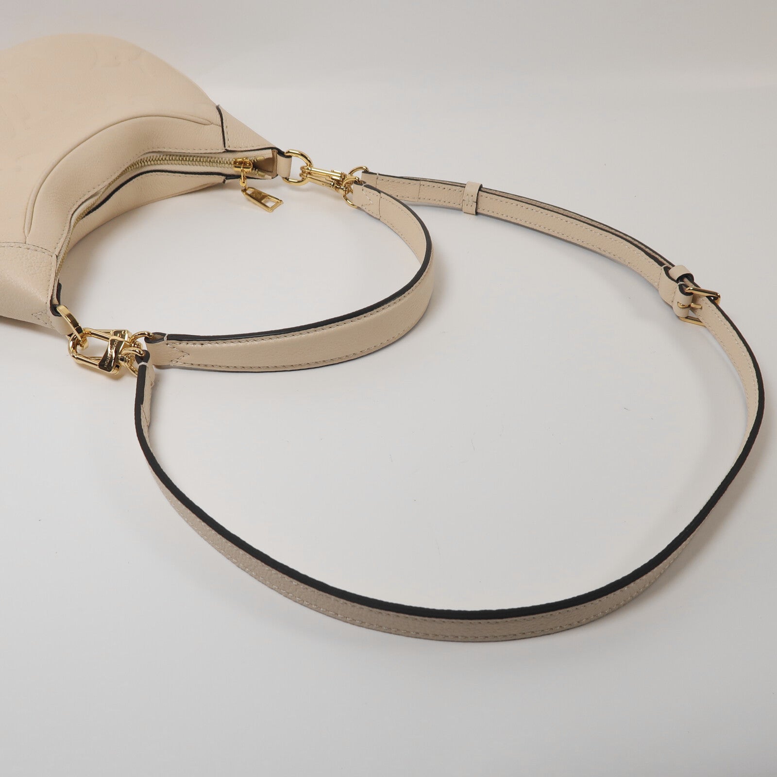 LOUIS VUITTON Monogram Empreinte Bagatelle MM金扣手挽肩背兩用袋