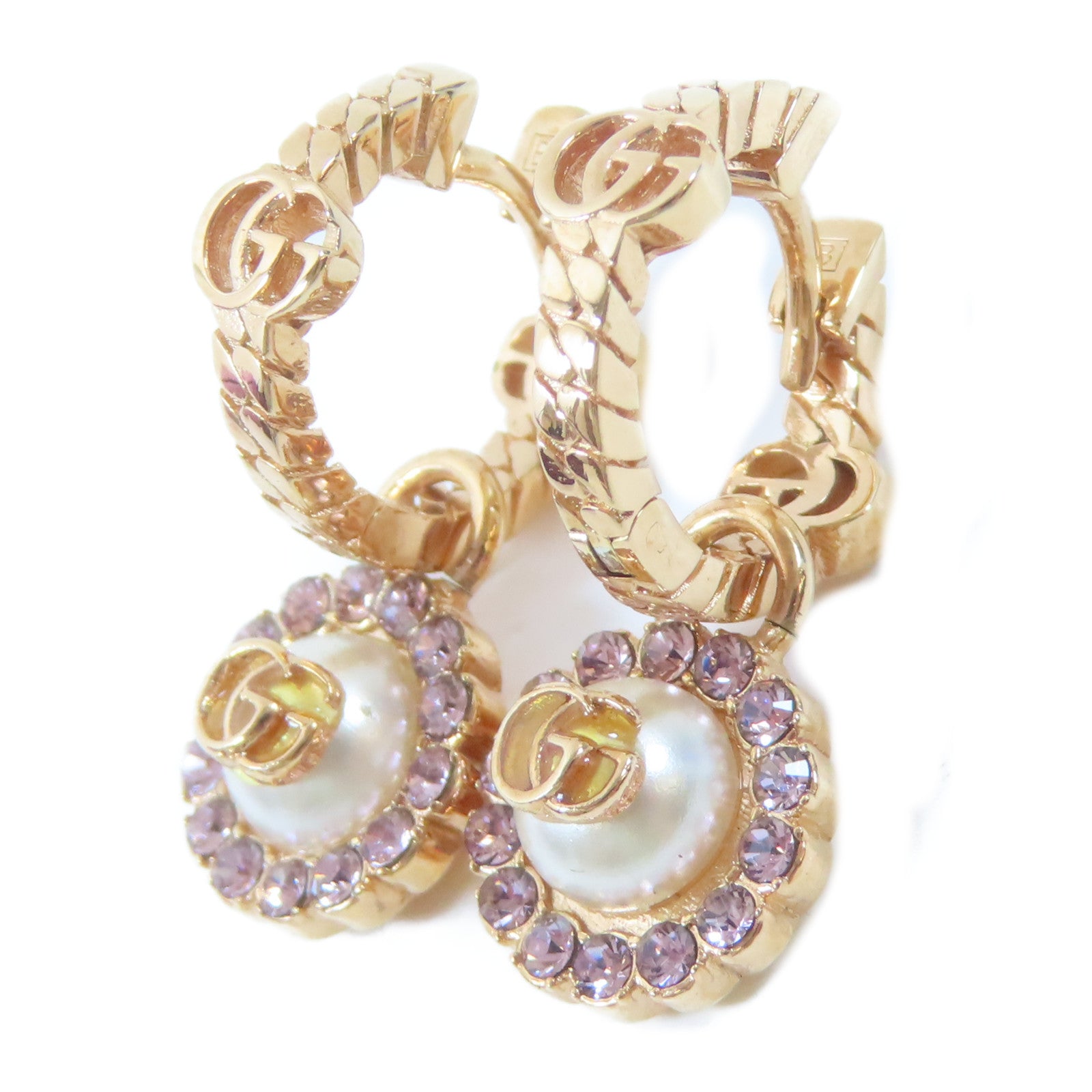 GUCCI 金屬Earrings耳環金色