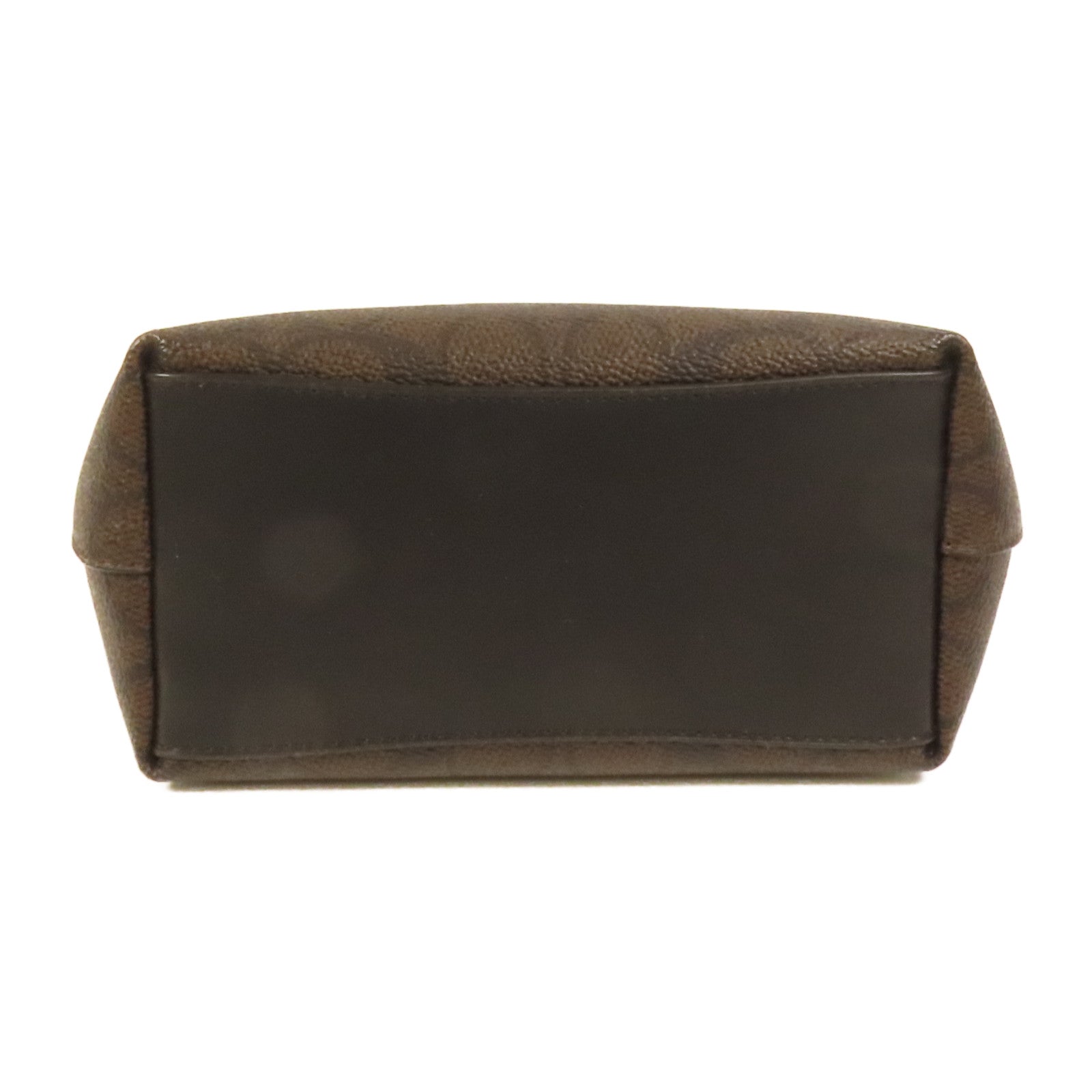 COACH 塗層帆布Shoulder Bag金扣手挽肩背兩用袋