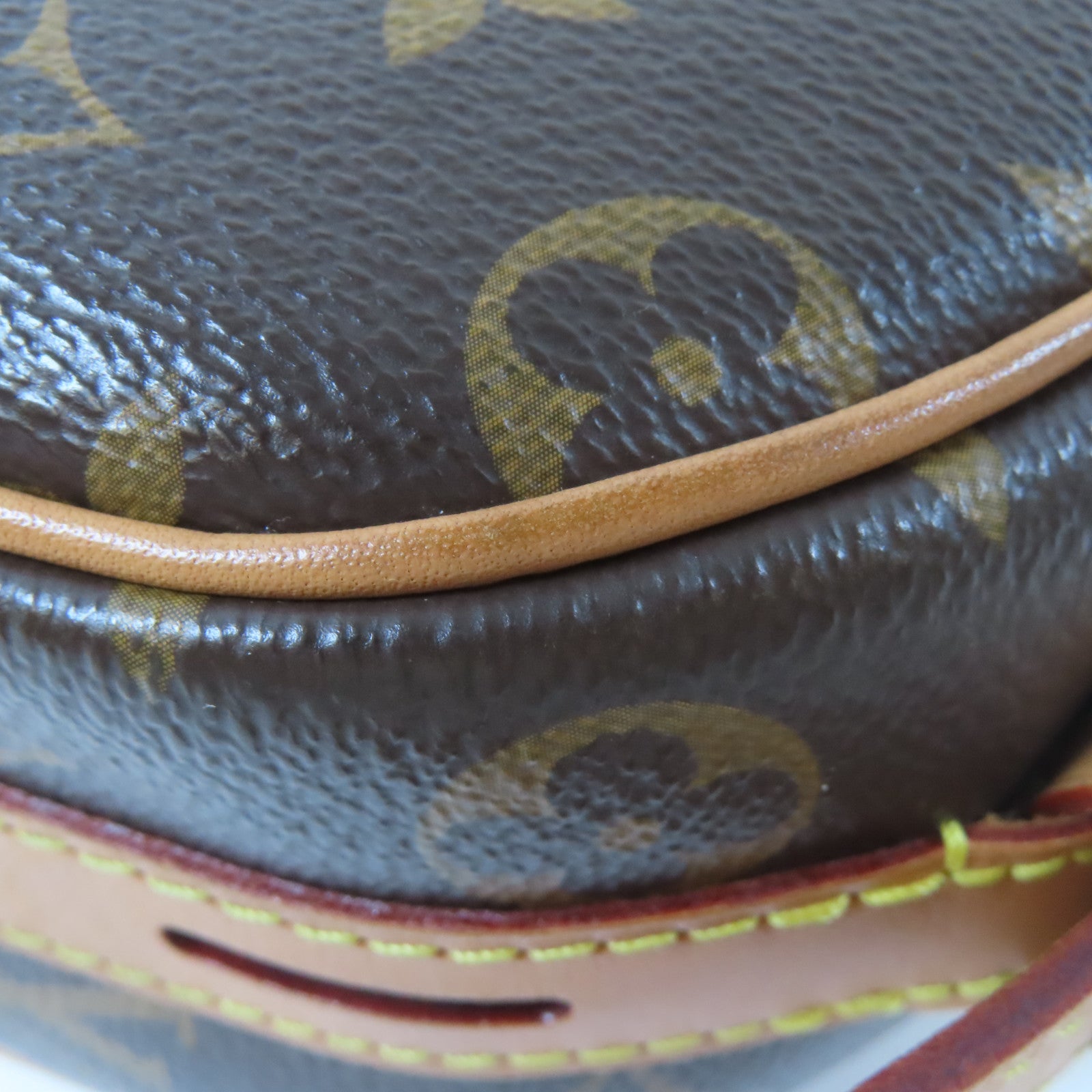 LOUIS VUITTON Monogram Boite Chapeau Souple MM金扣肩背袋啡色